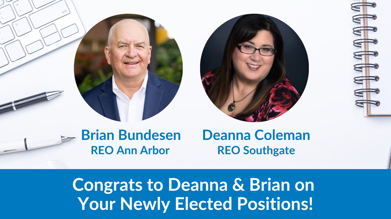 Congrats to Deanna &amp; Brian on  Your Newly Elected Positions