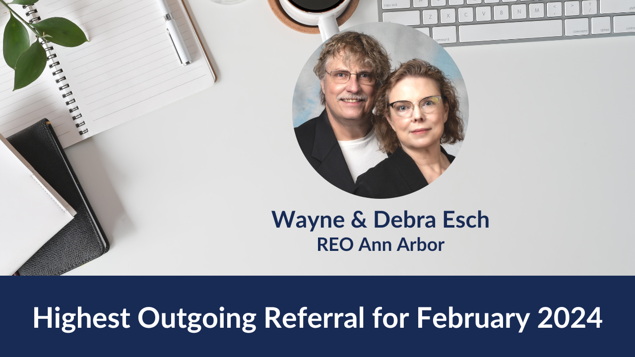 Highest Outgoing Referrals for February 2024 — reo family