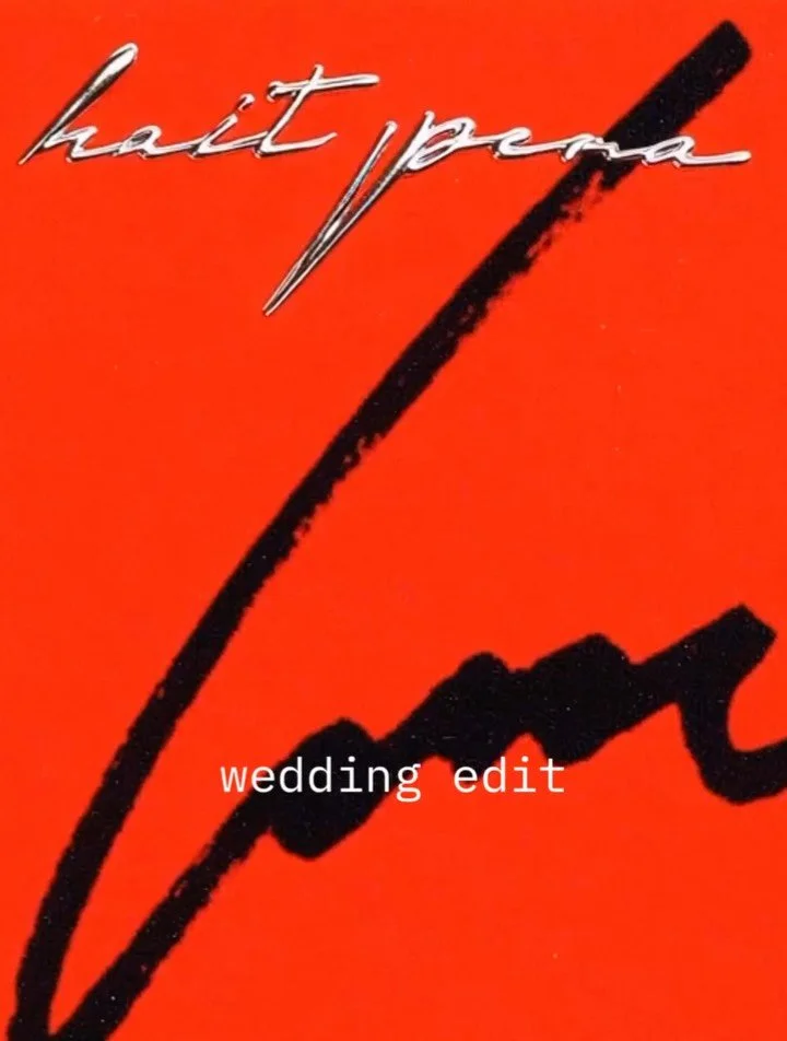 wedding edit = things I&rsquo;d like to see in front of my lens this year. 

Grateful for all my cool clients and the ways they&rsquo;ve pushed the bounds on design, embraced custom fashion and woven together their cultures, and for all the creative 