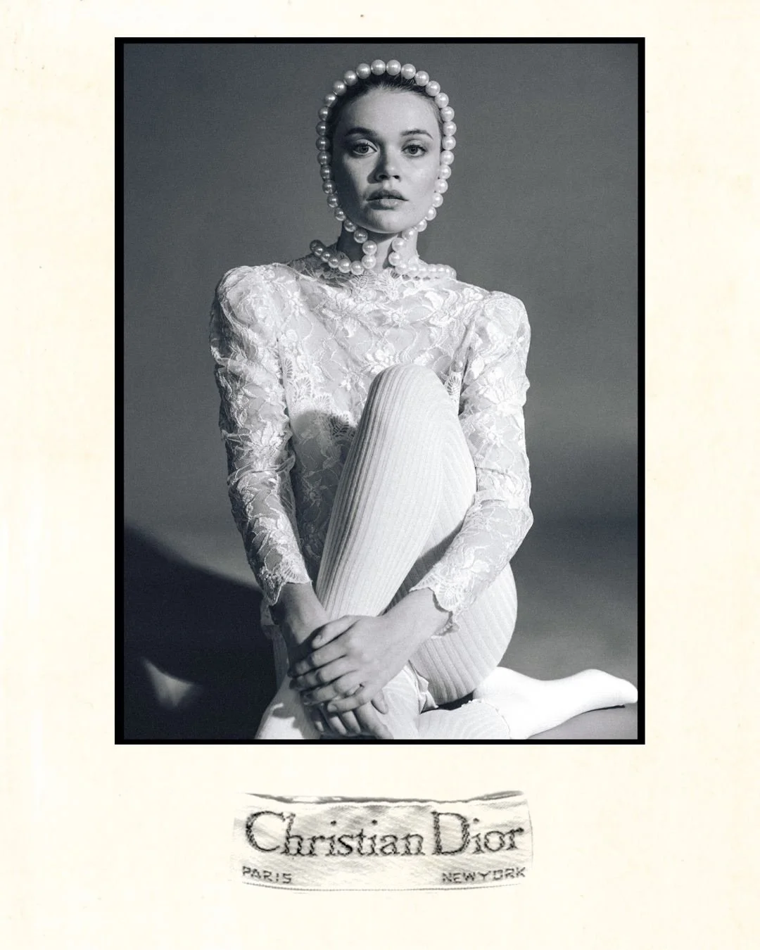 The New Look, a homage to Christian Dior🖤
Inspired by this vintage @dior bodysuit passed down from my own mother, I wanted to style an ultra feminine and controversially impractical bridal look, two shared characteristics of Mr. Dior&rsquo;s debut c
