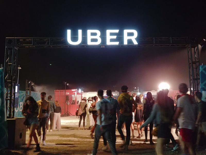 Uber Rider Lounge at Coachella