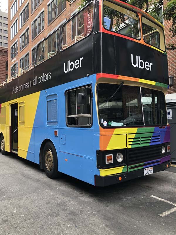 Uber Pride Float 2019 in New York City