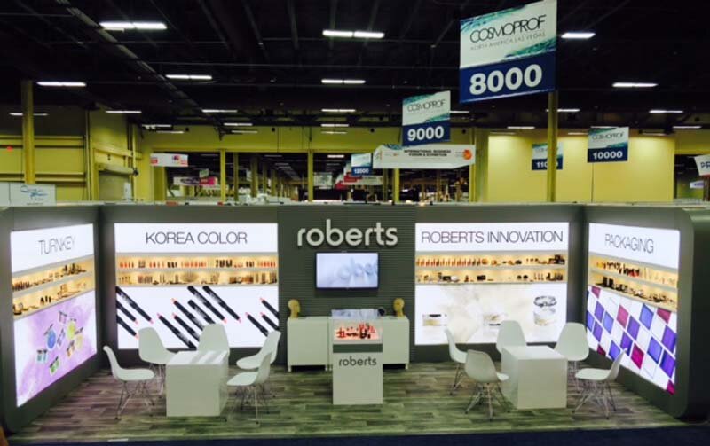 Roberts Booth at CosmoProf Designed by MoonLab