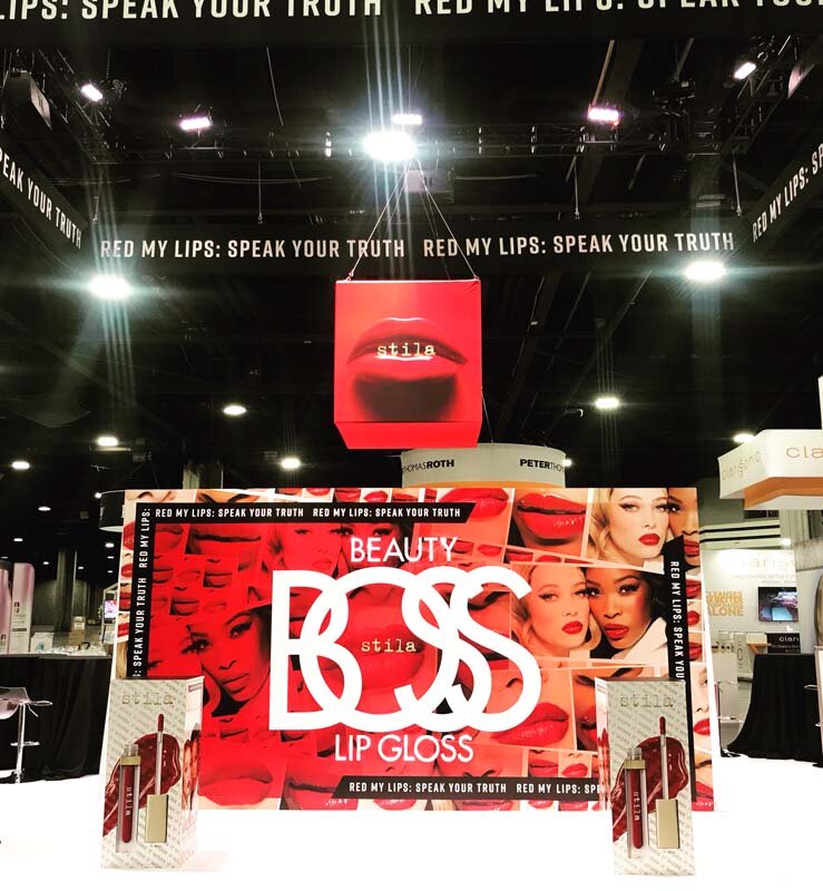 MoonLab Productions Design for STILA Booth at ULTA GM Conference 2019