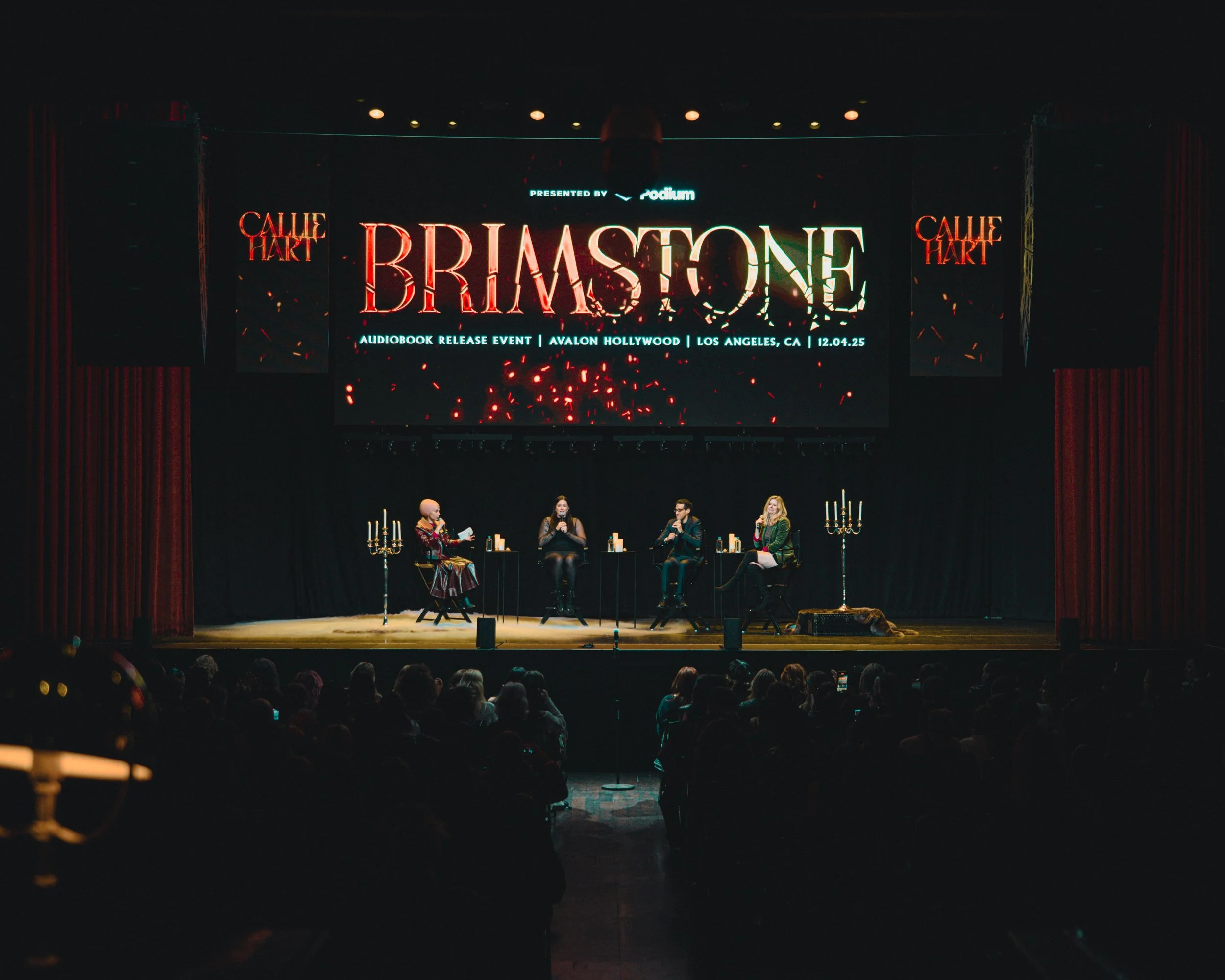 Podium Brimstone’s Audio Release Party