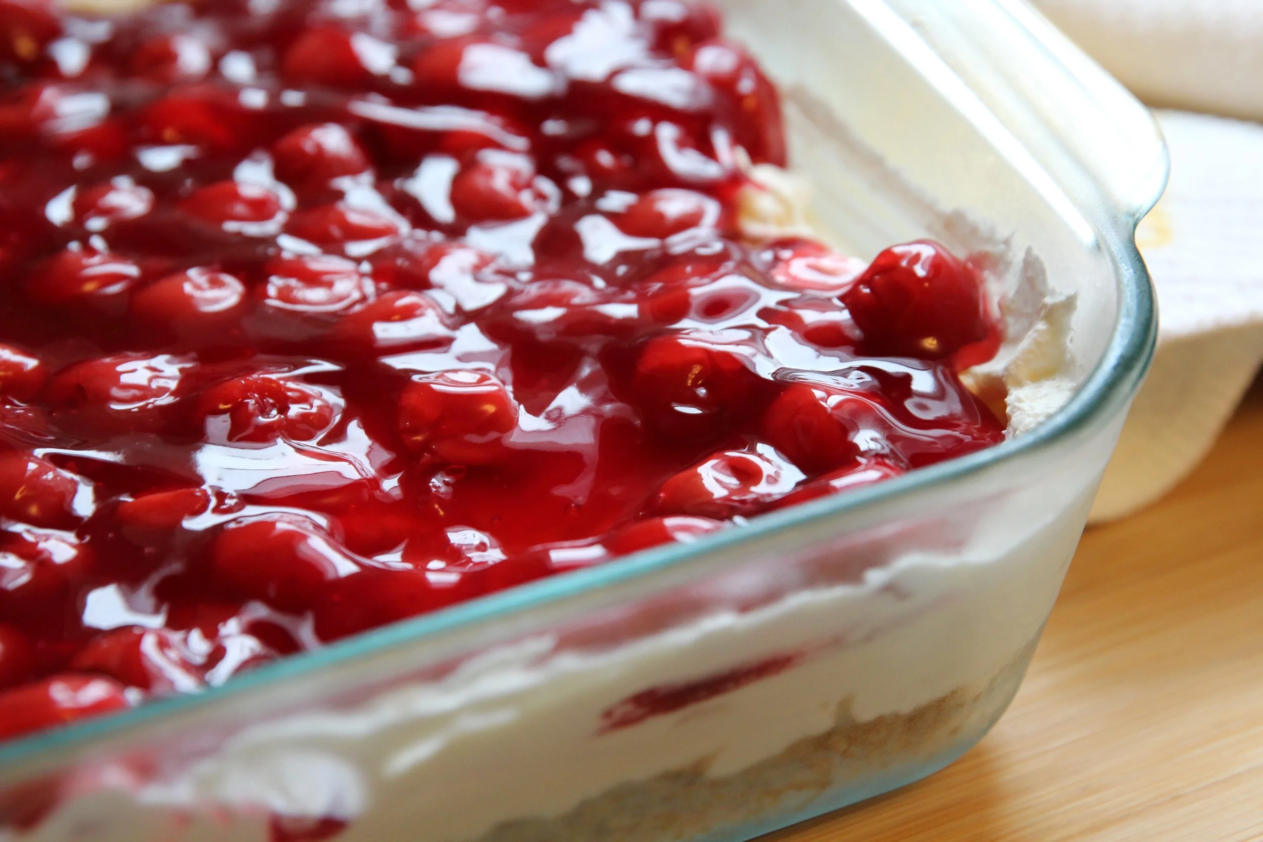 No-Bake Cherry Cheesecake