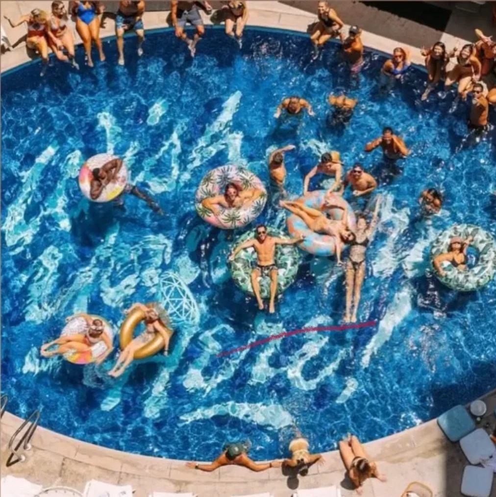 Pool party at The Surfjack x Pilates O’Kala