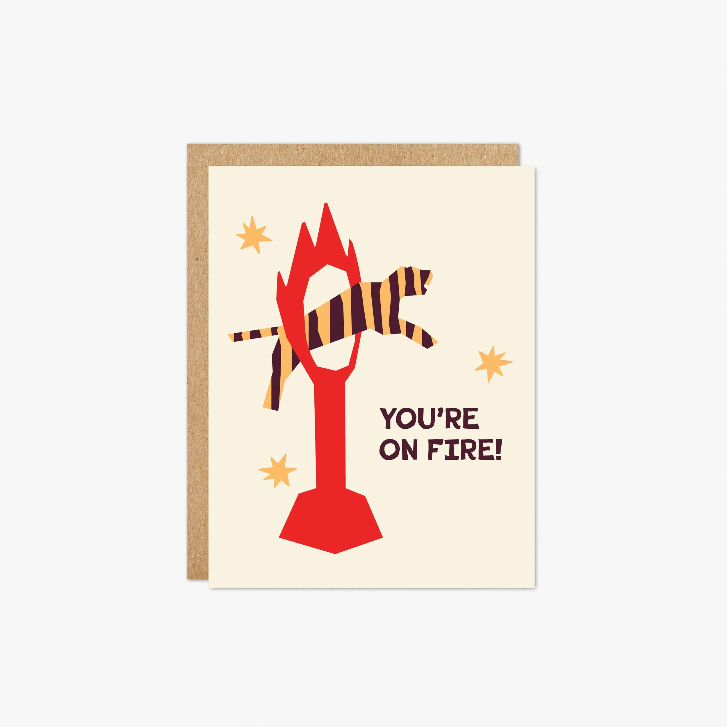 You're on Fire Card