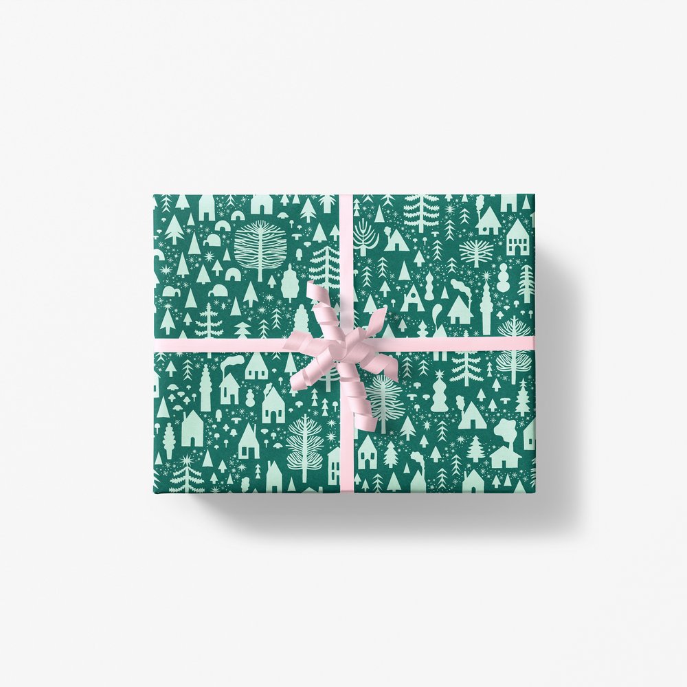 Breezy Blossoms Tumble Gift Wrap Roll – Urban General Store