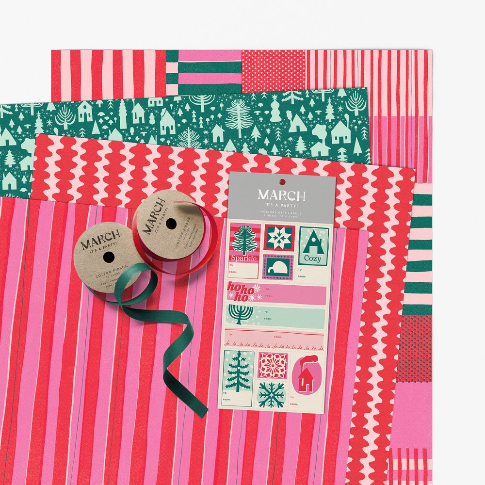 Mingle – Gift Wrap Kit — March Party Goods