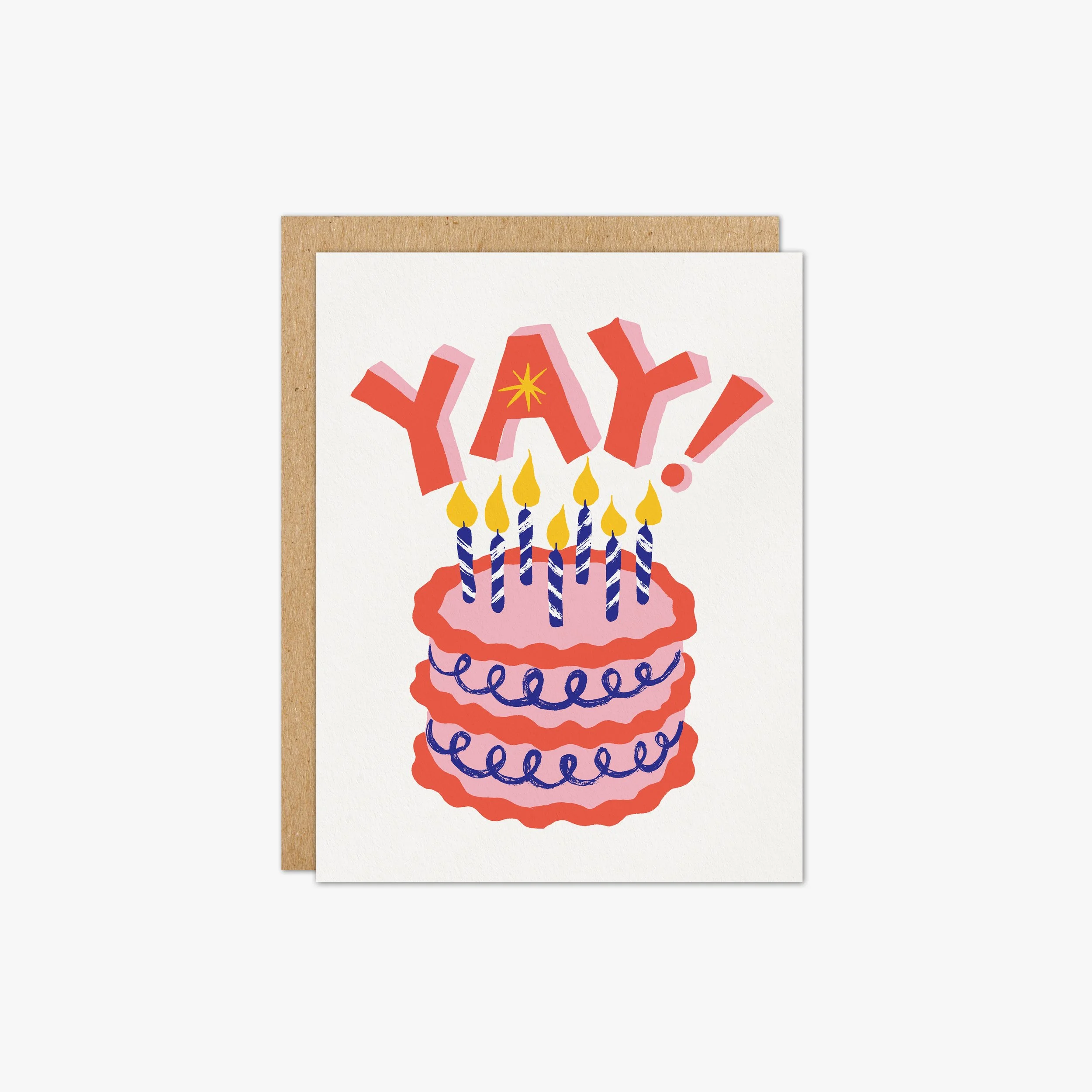 Yay Cake Card