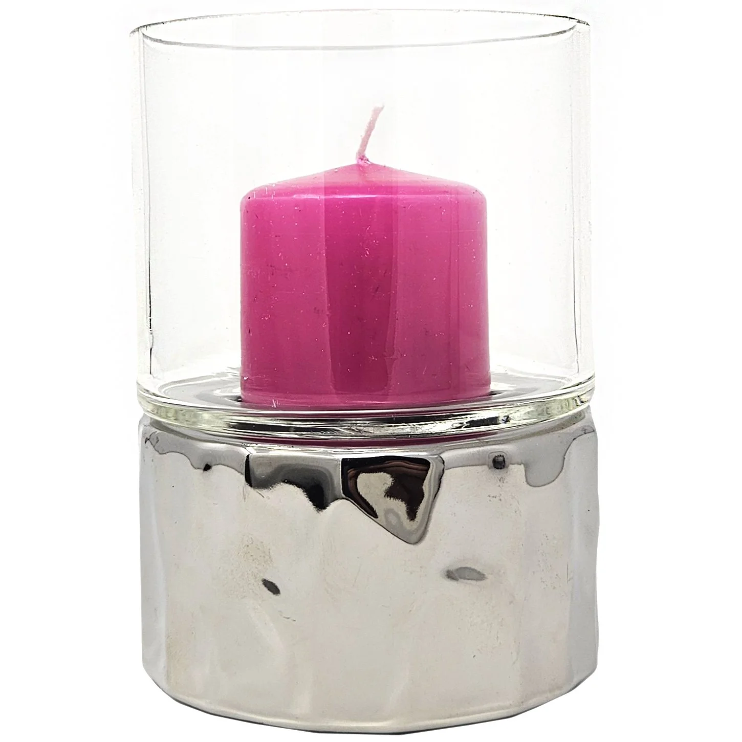 CHROME AND GLASS HURRICANE - SHORT