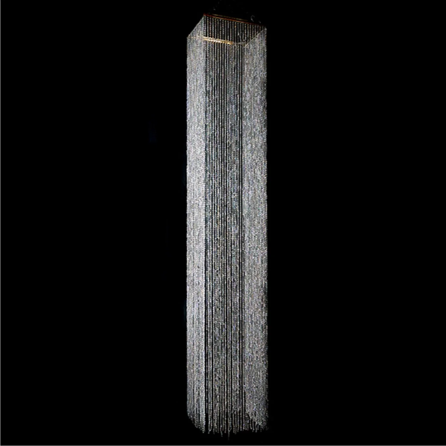 DIAMONDS BEADED CURTAIN GOLD 3'-20'