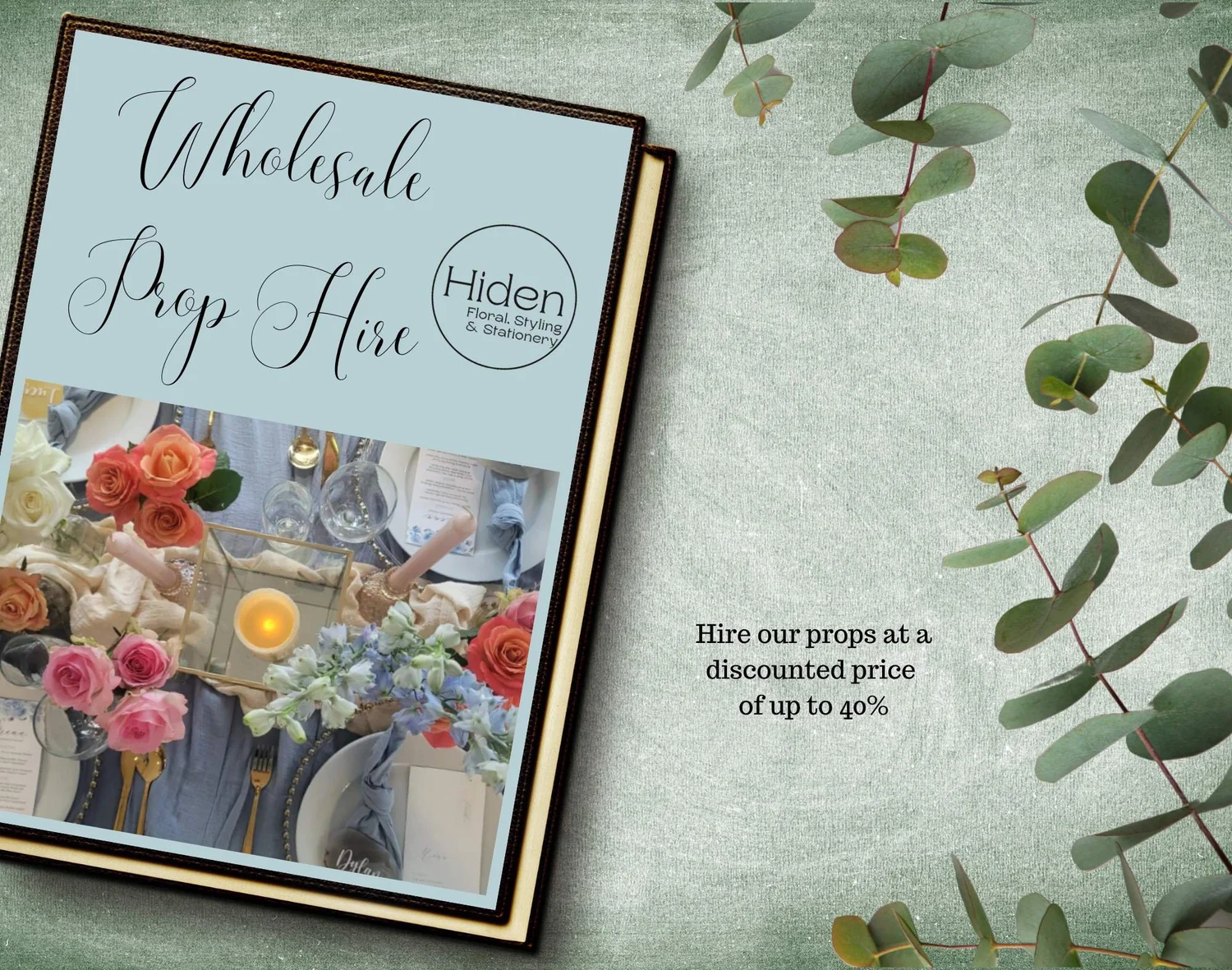 Wholesale Prop Hire — Wedding Flowers, Styling and Stationery