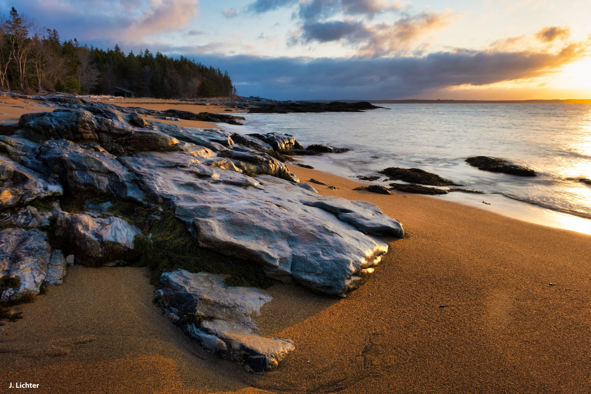 Reid State Park.  Georgetown, Maine.