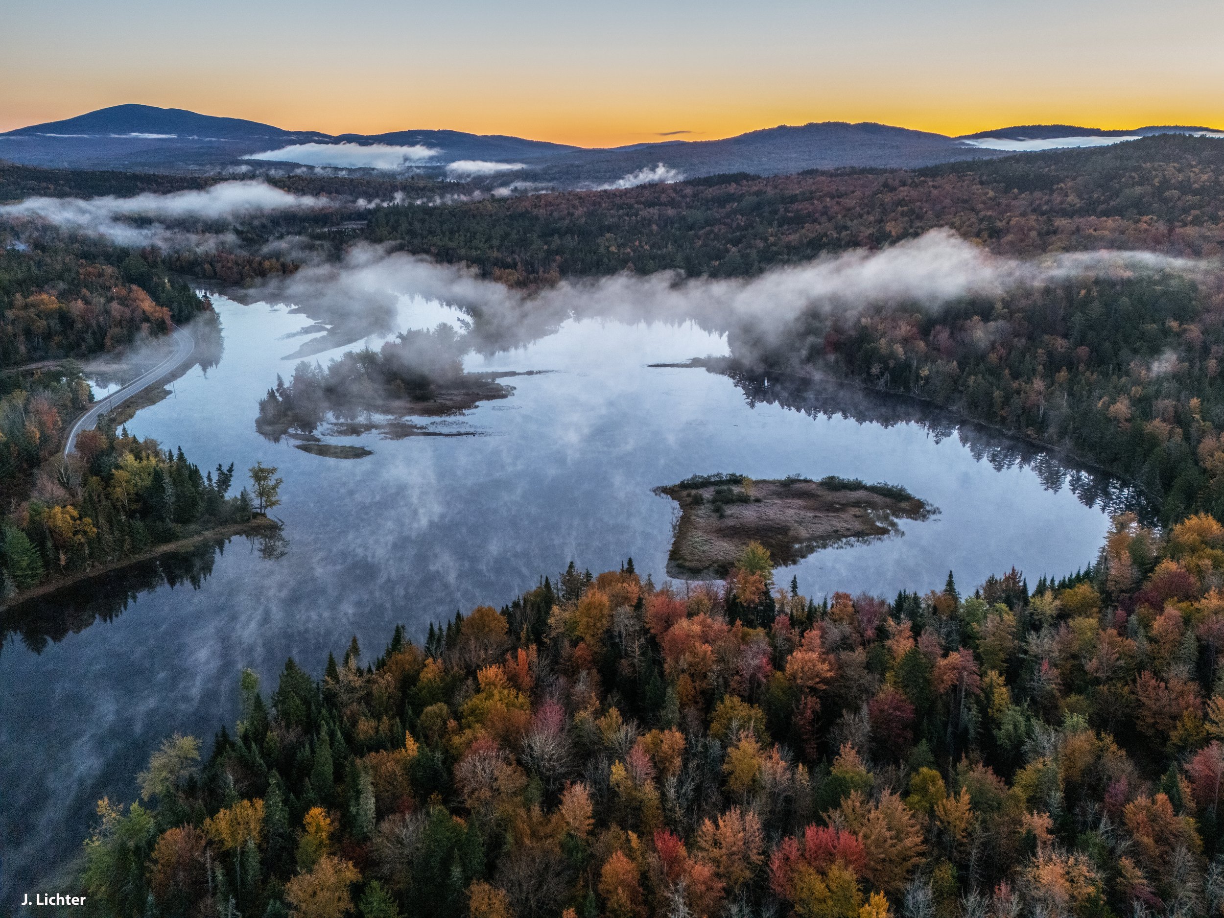 Magalloway River.  New Hampshire.