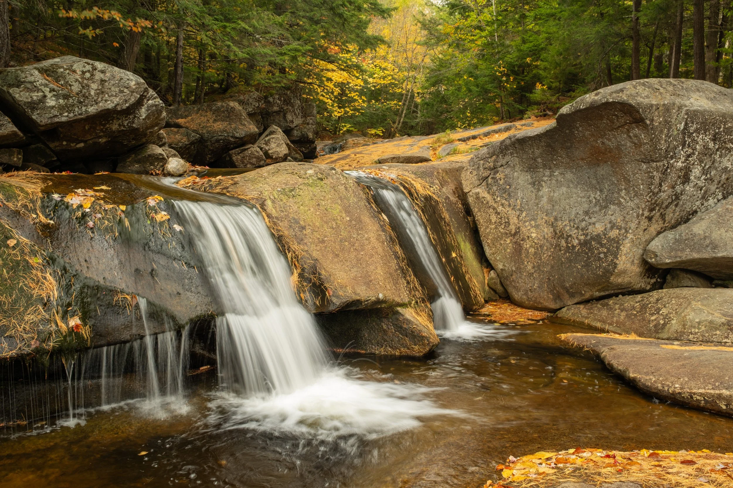 Screw Auger Falls.  Grafton Notch.  Maine.
