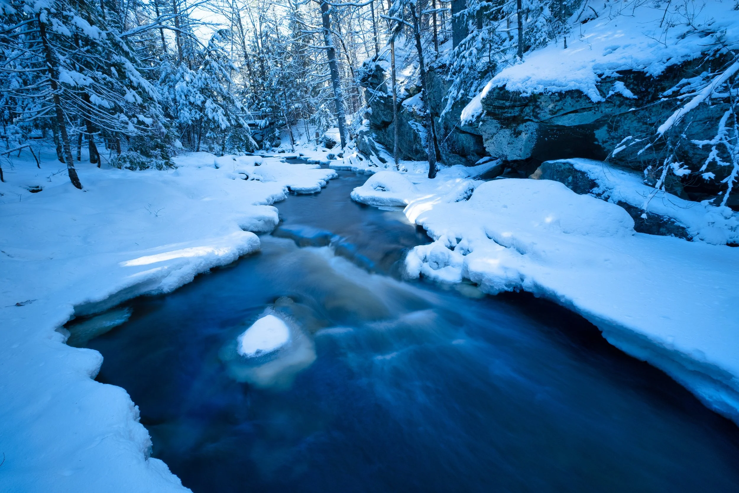 East Cathance Stream.  Bowdoin, Maine.