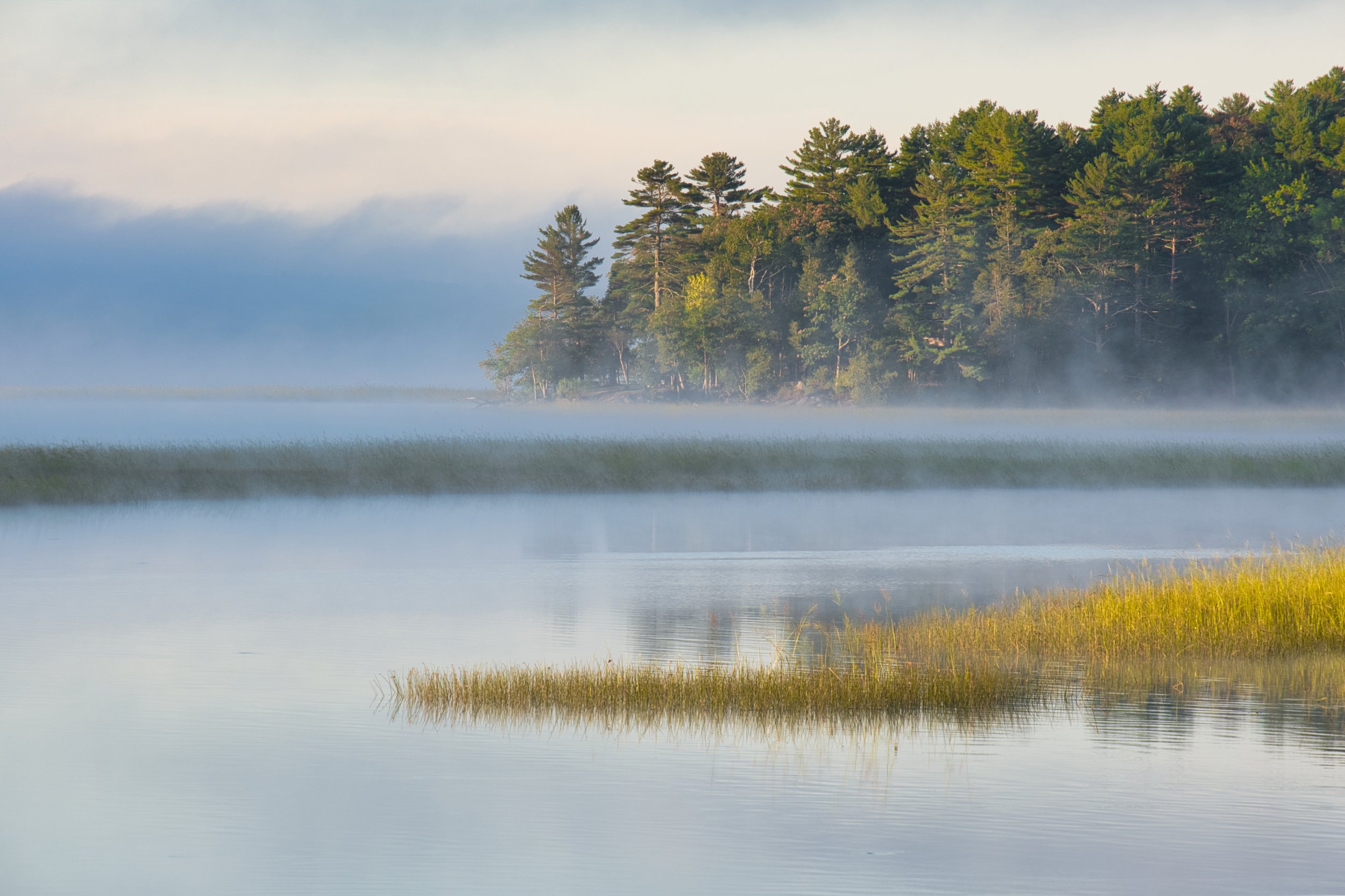 Androscoggin River at Topsham, Maine.