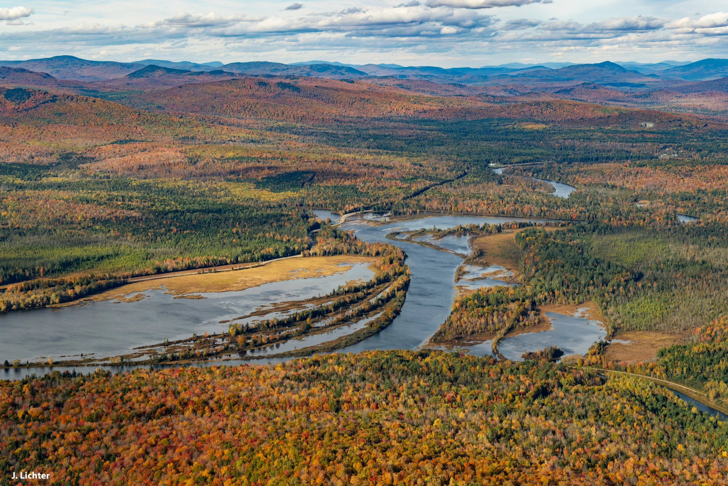 Pontook Reservoir.  Androscoggin River.  New Hampshire.