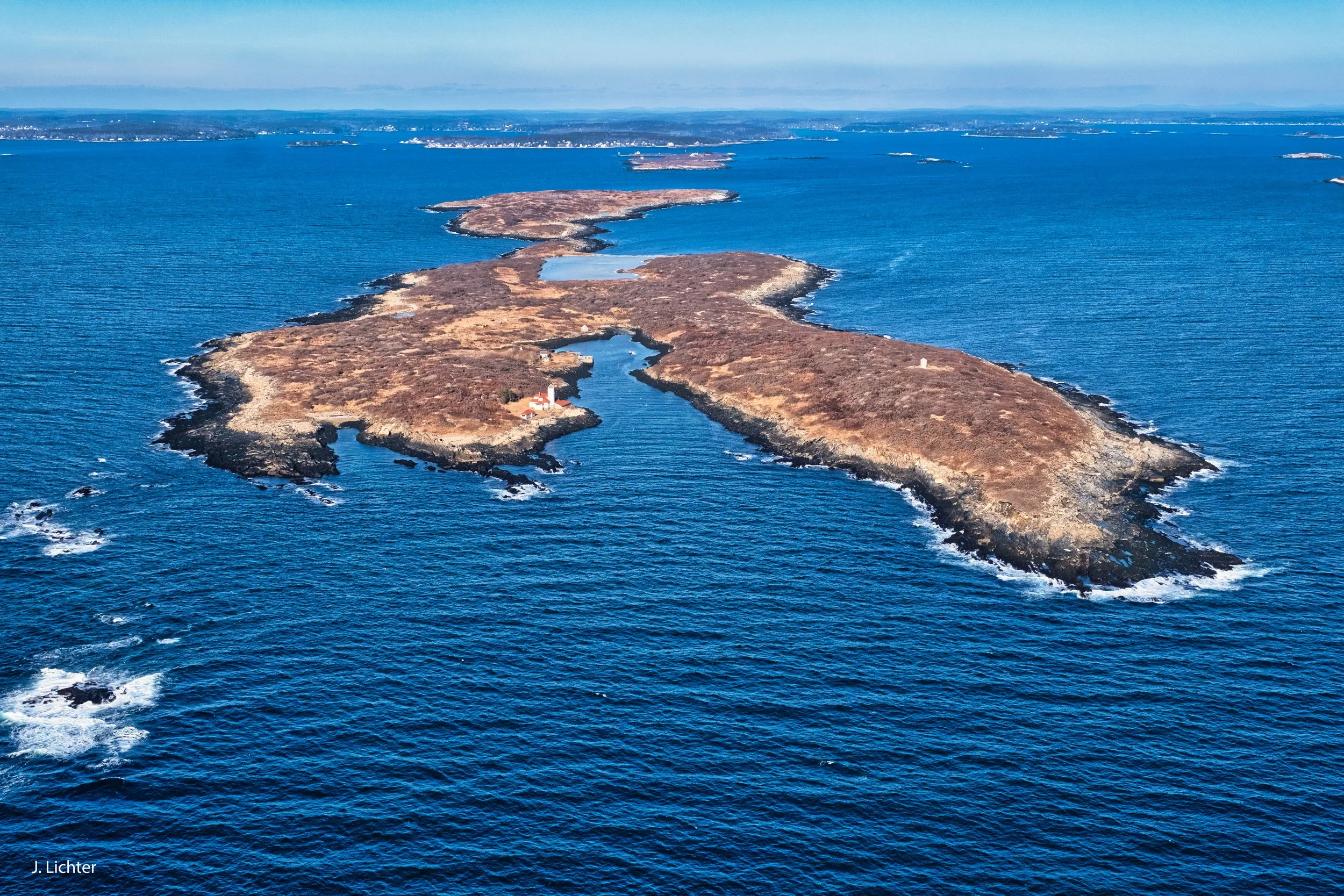Damariscove Island.  Casco Bay.  Gulf of Maine.