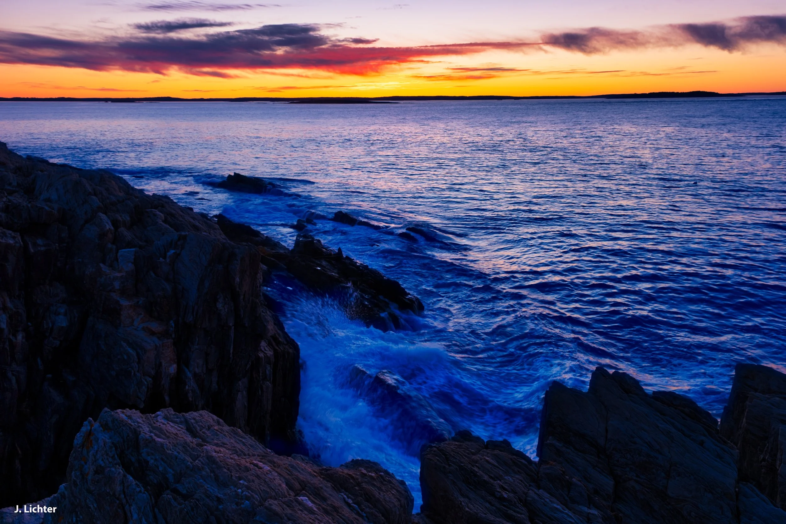  
Giant Staircase.  Baileys Island, Maine.