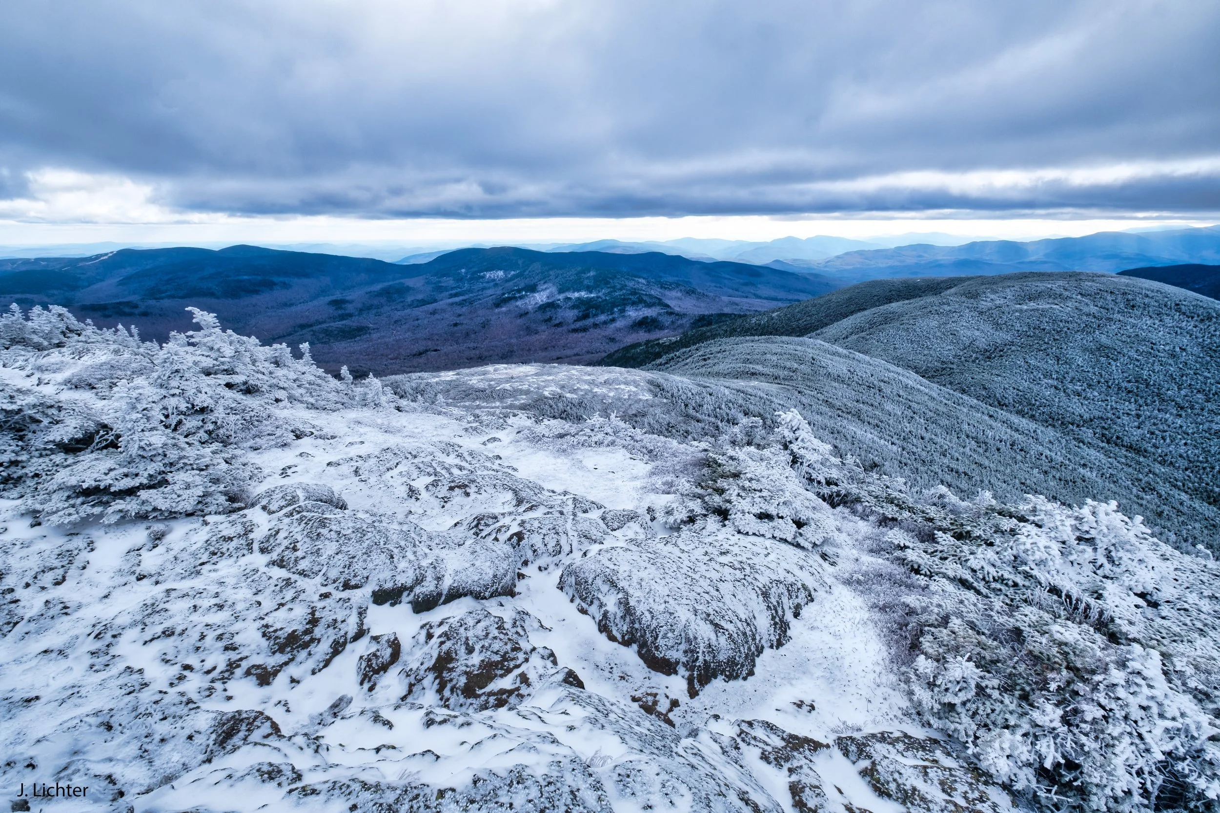 View from Goose Eye Mountain.  Western Maine.