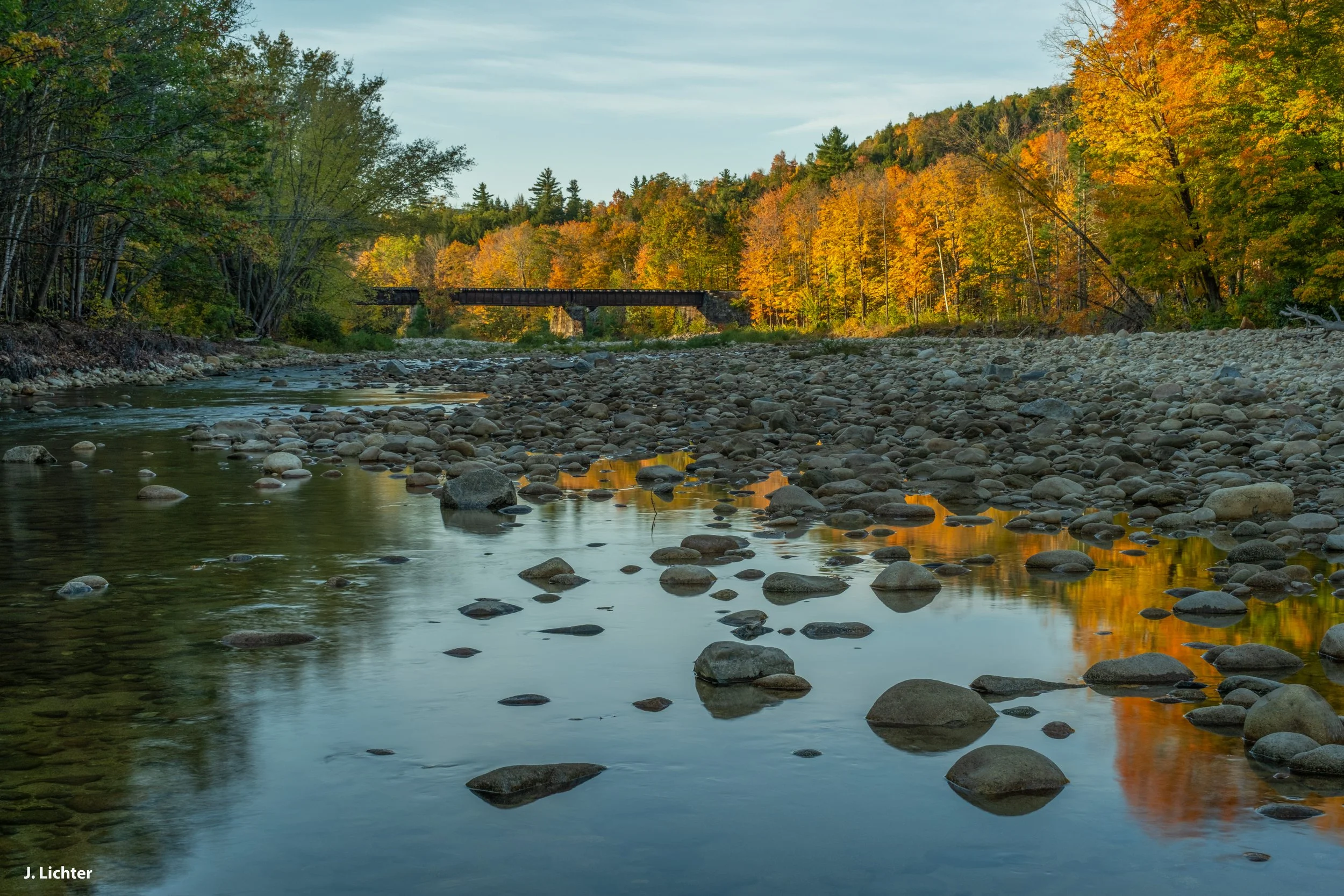 Wild River.  Gilead, Maine. 