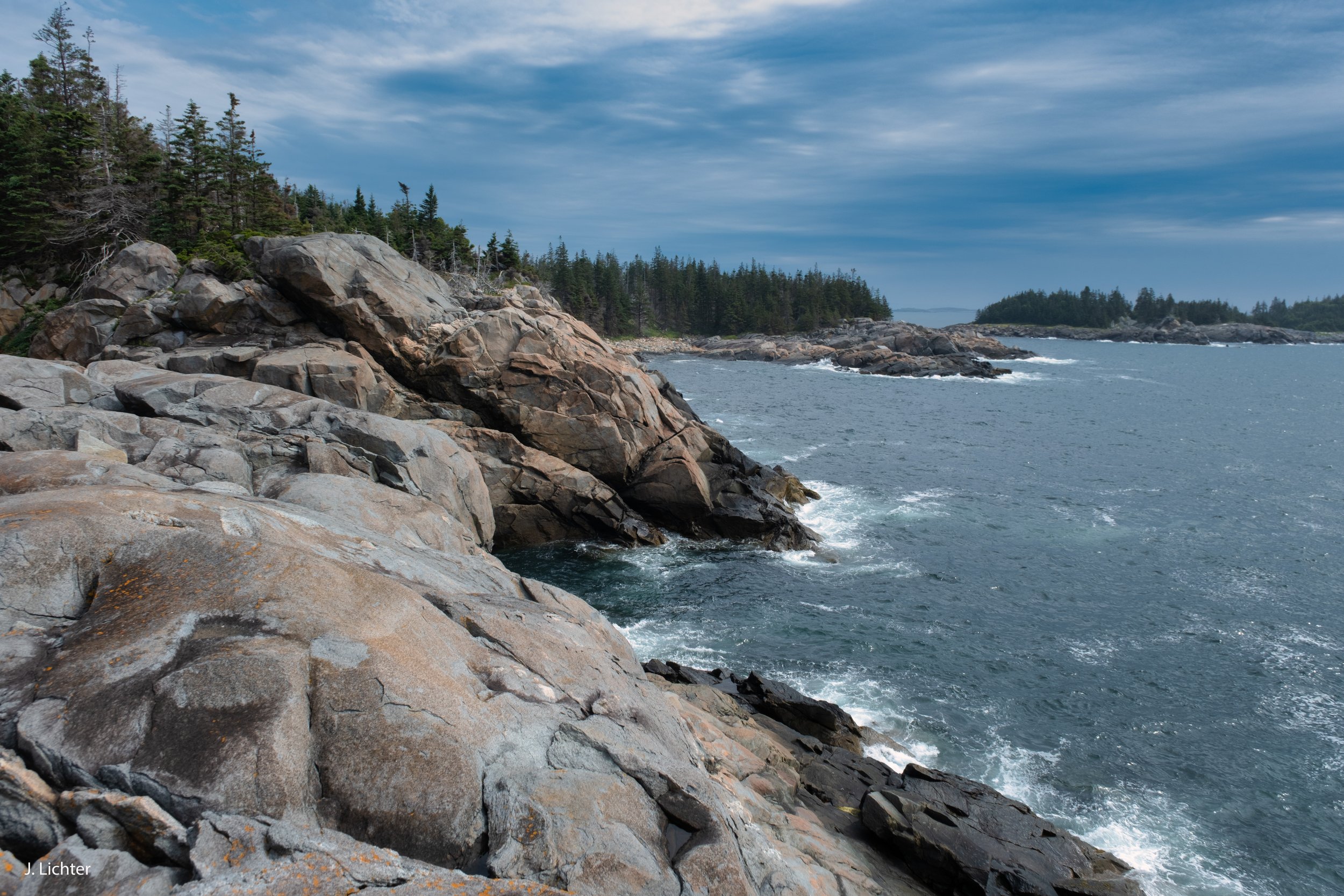 Isle au Haut.  Gulf of Maine.