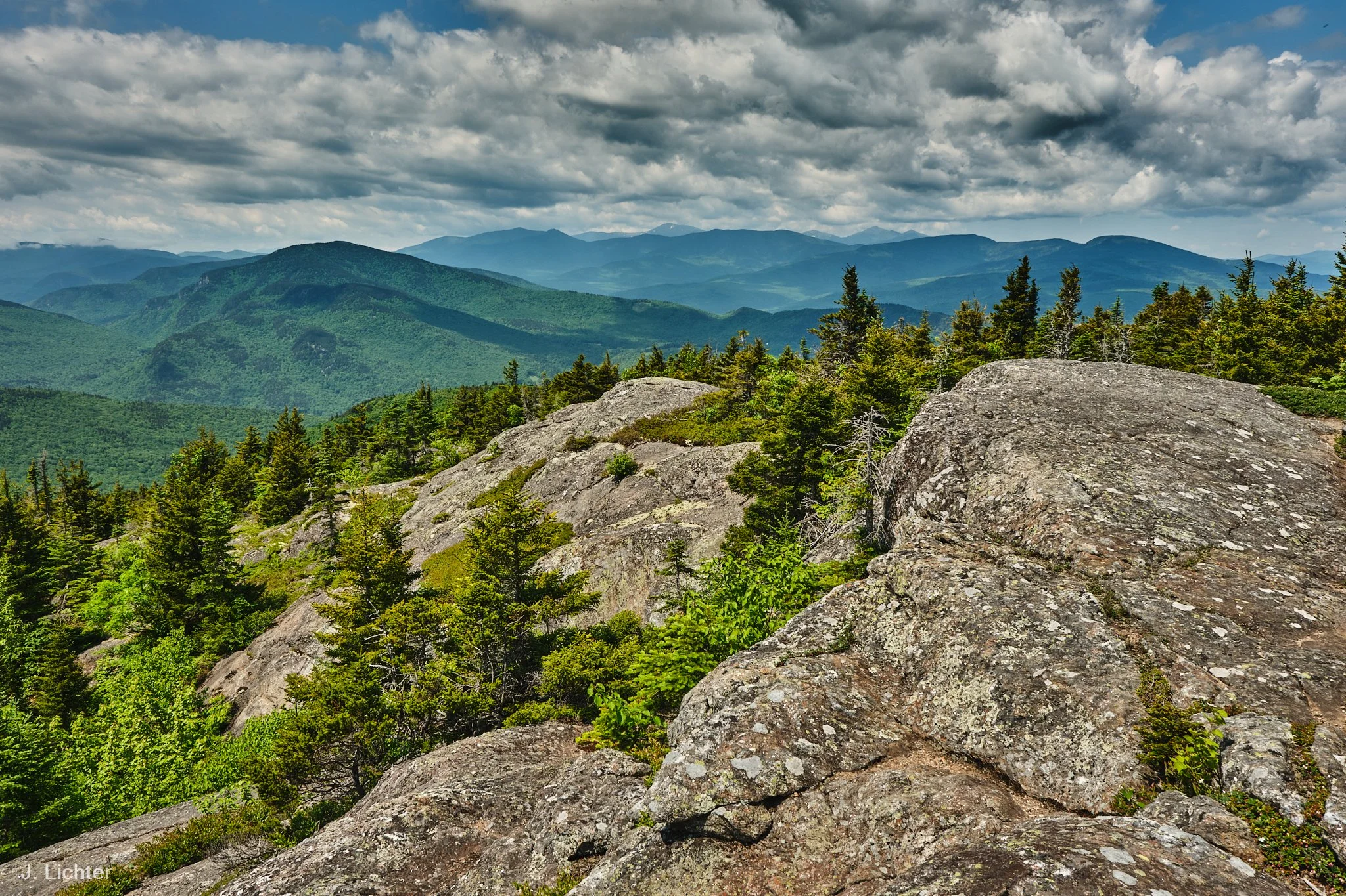 Caribou Mtn. Summit.  Hastings, Maine.