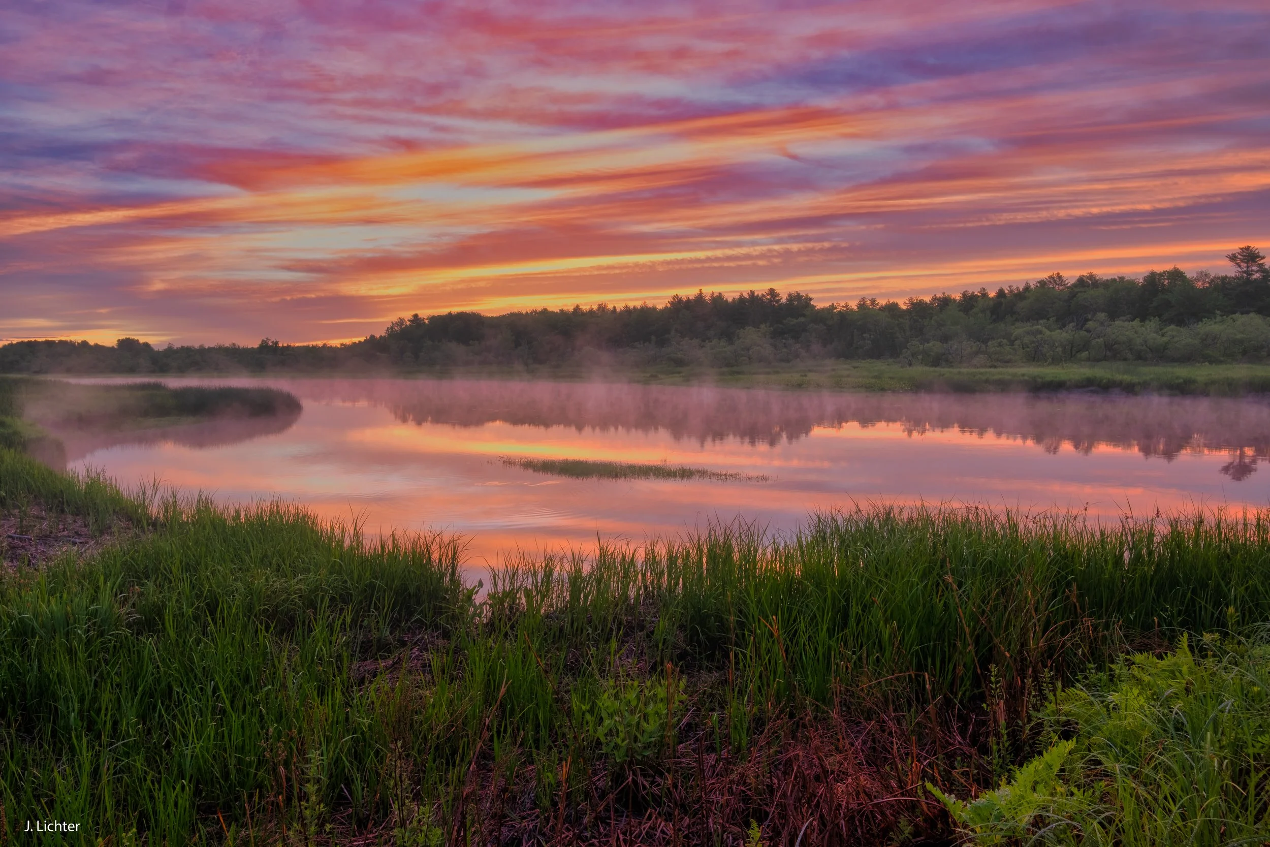Abagadasset River.  Bowdoinham, Maine.