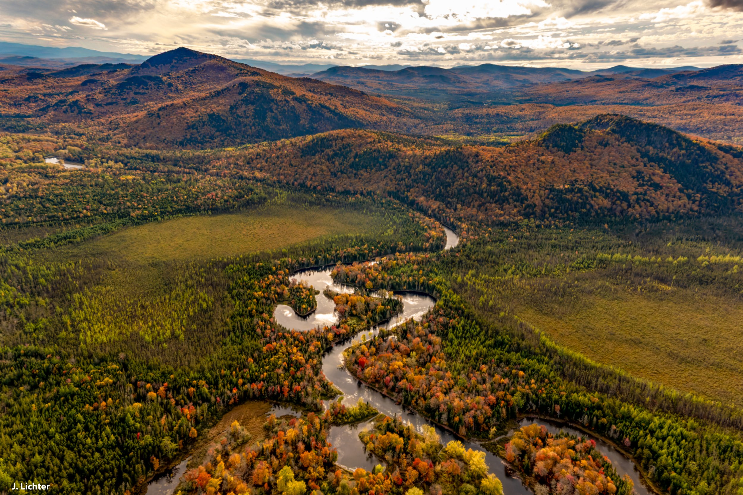Magalloway River above Umbagog Lake.  Western Maine.