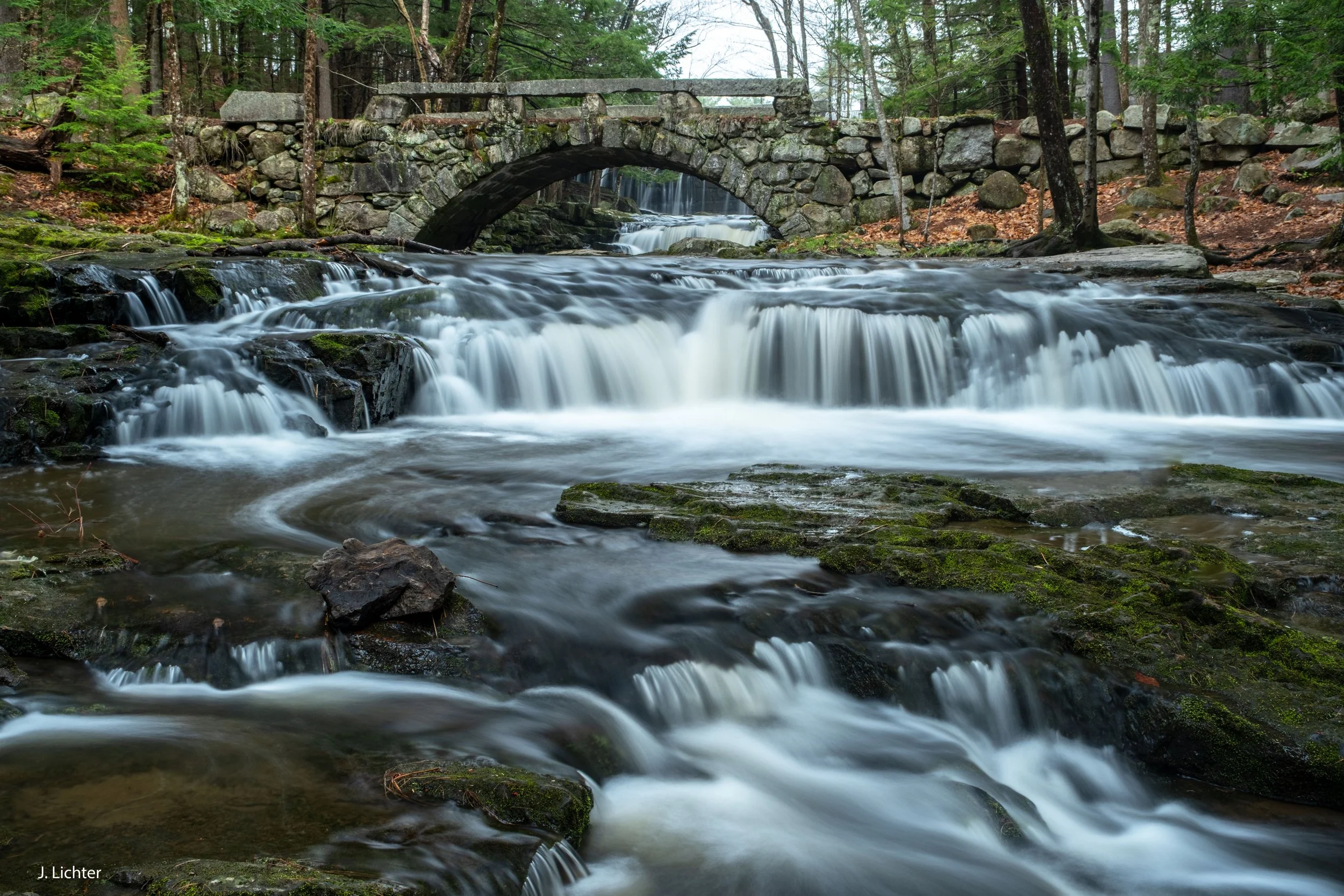 Vaughan Brook.  Hallowell, Maine.