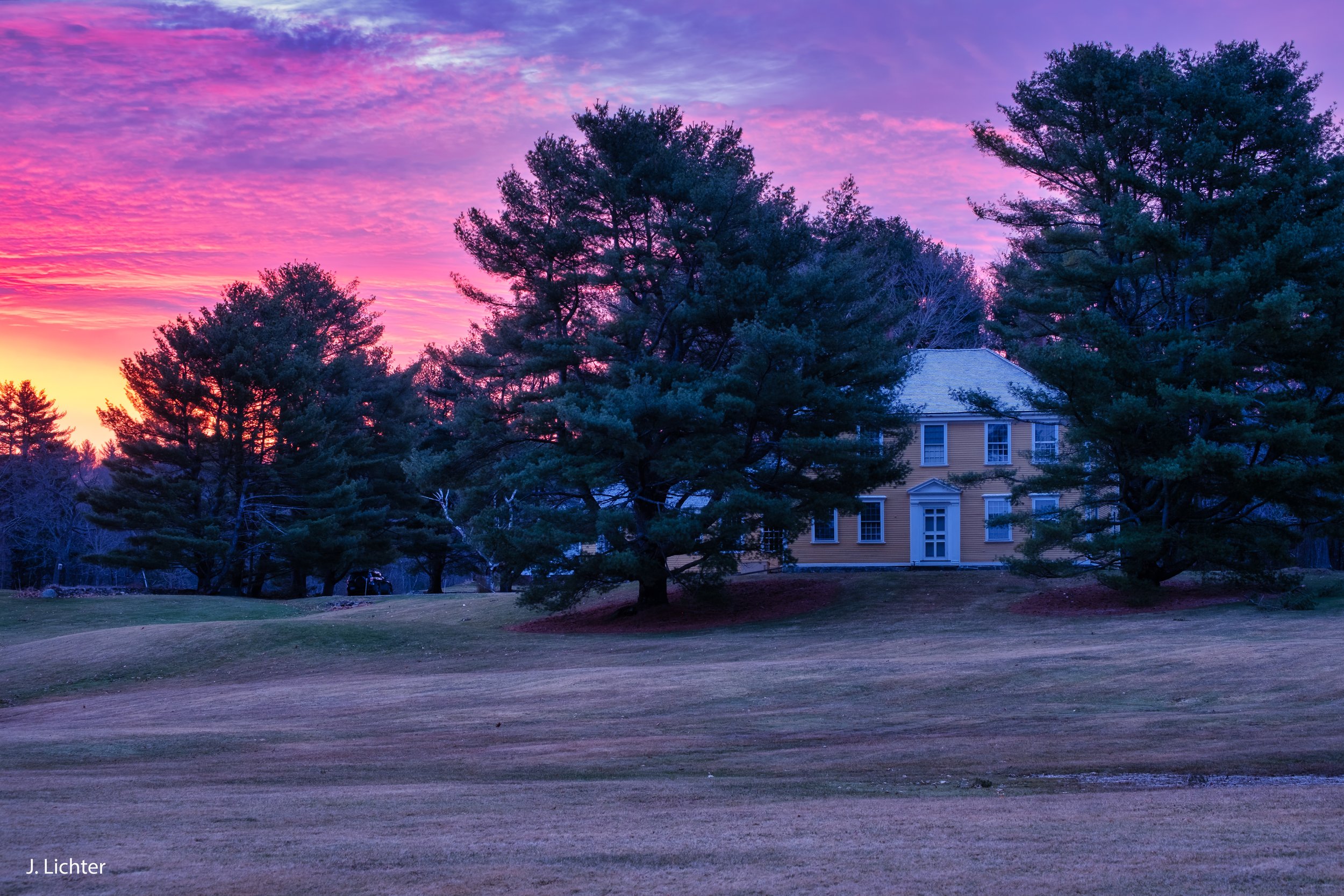 Bowman House.  1760.  Dresden, Maine.