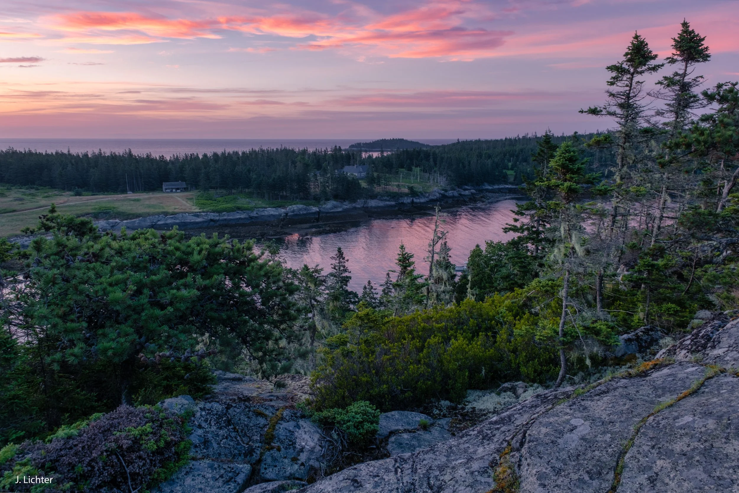 Isle au Haut.  Gulf of Maine.