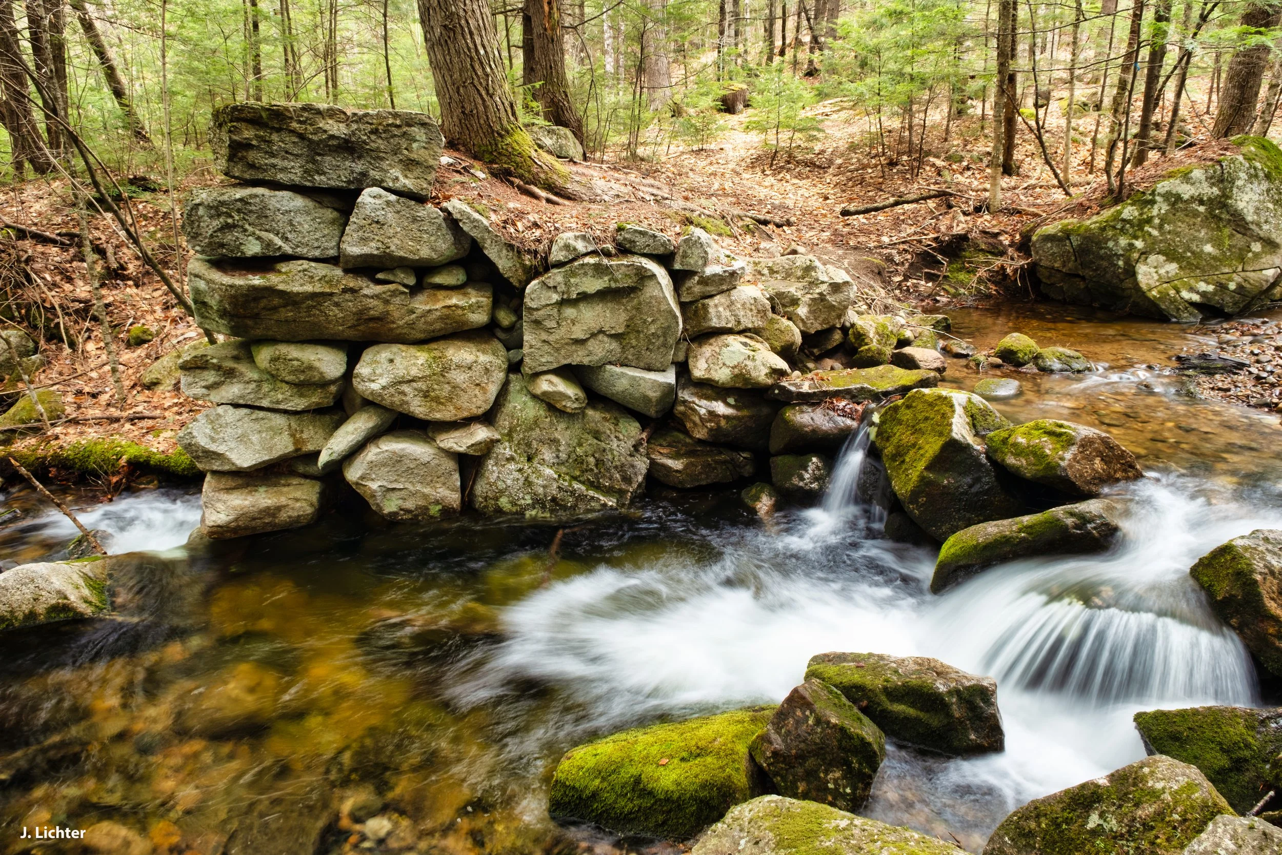 Long Mountain Trail.  South of Bethel, Maine.