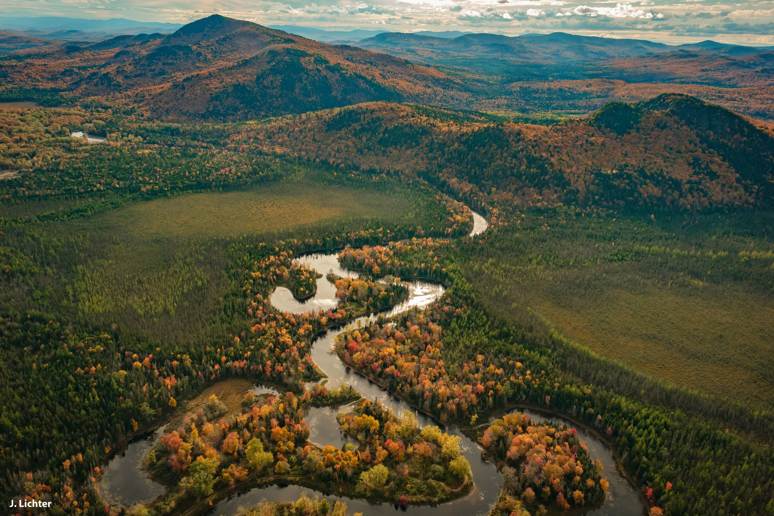 Magalloway River above Umbagog Lake. 
