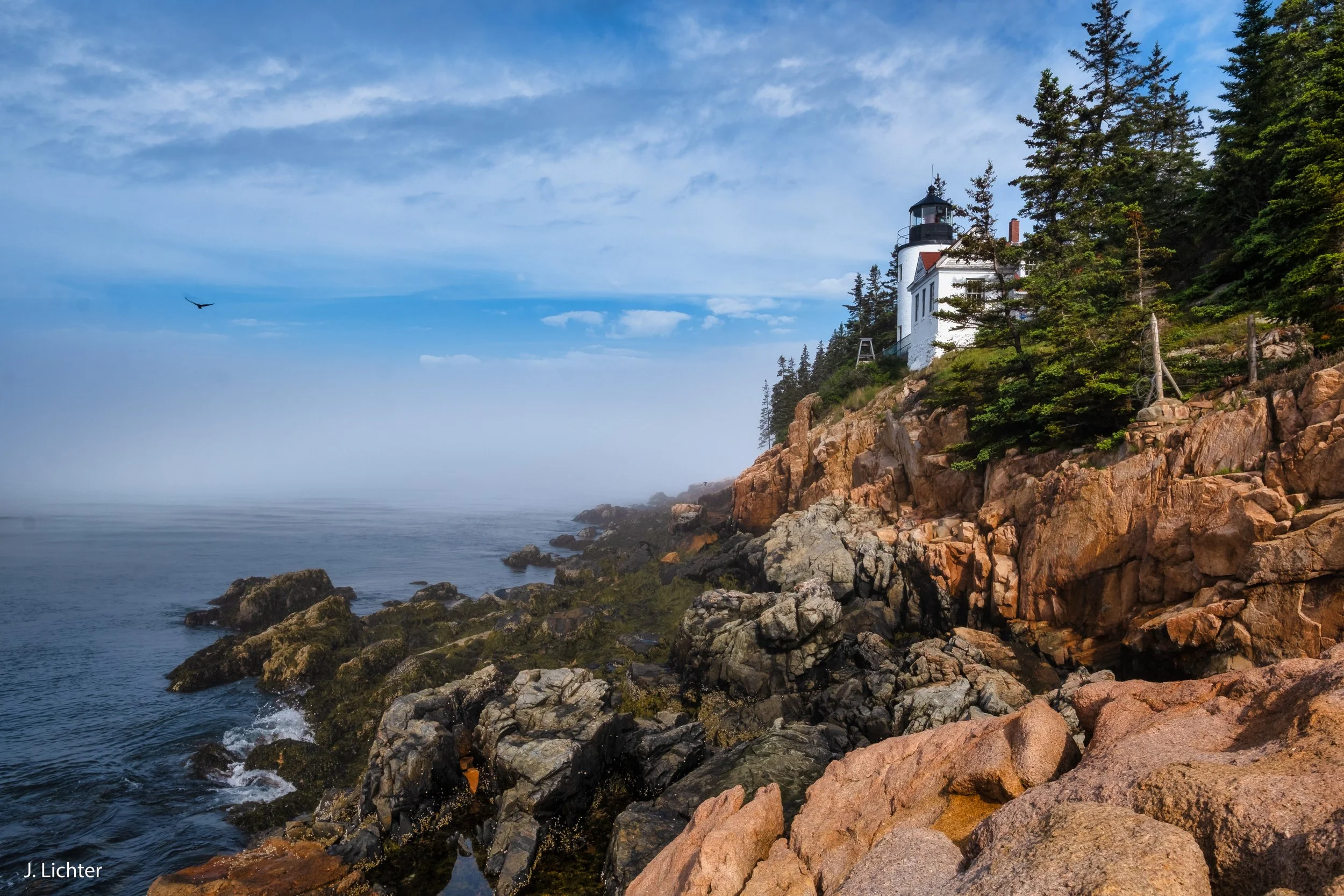 
Bass Harbor Light.  Mount Desert Island.  Maine.