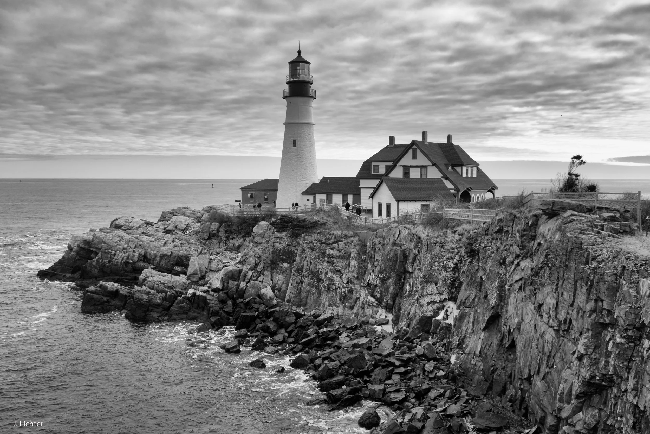 Portland Head Lighthouse.  Portland, Maine.