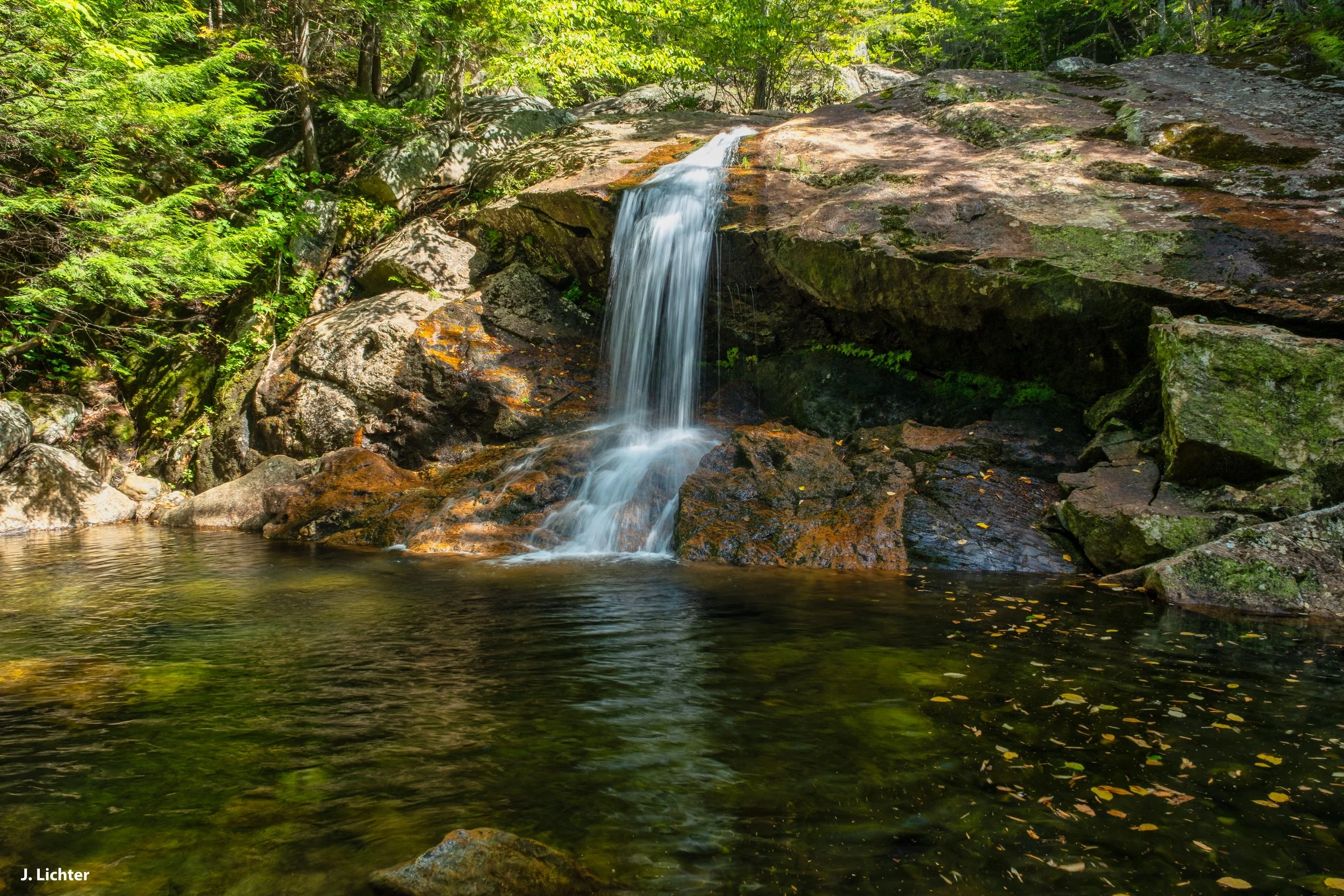 Thompson Falls.  Pinkham Notch, New Hampshire. 