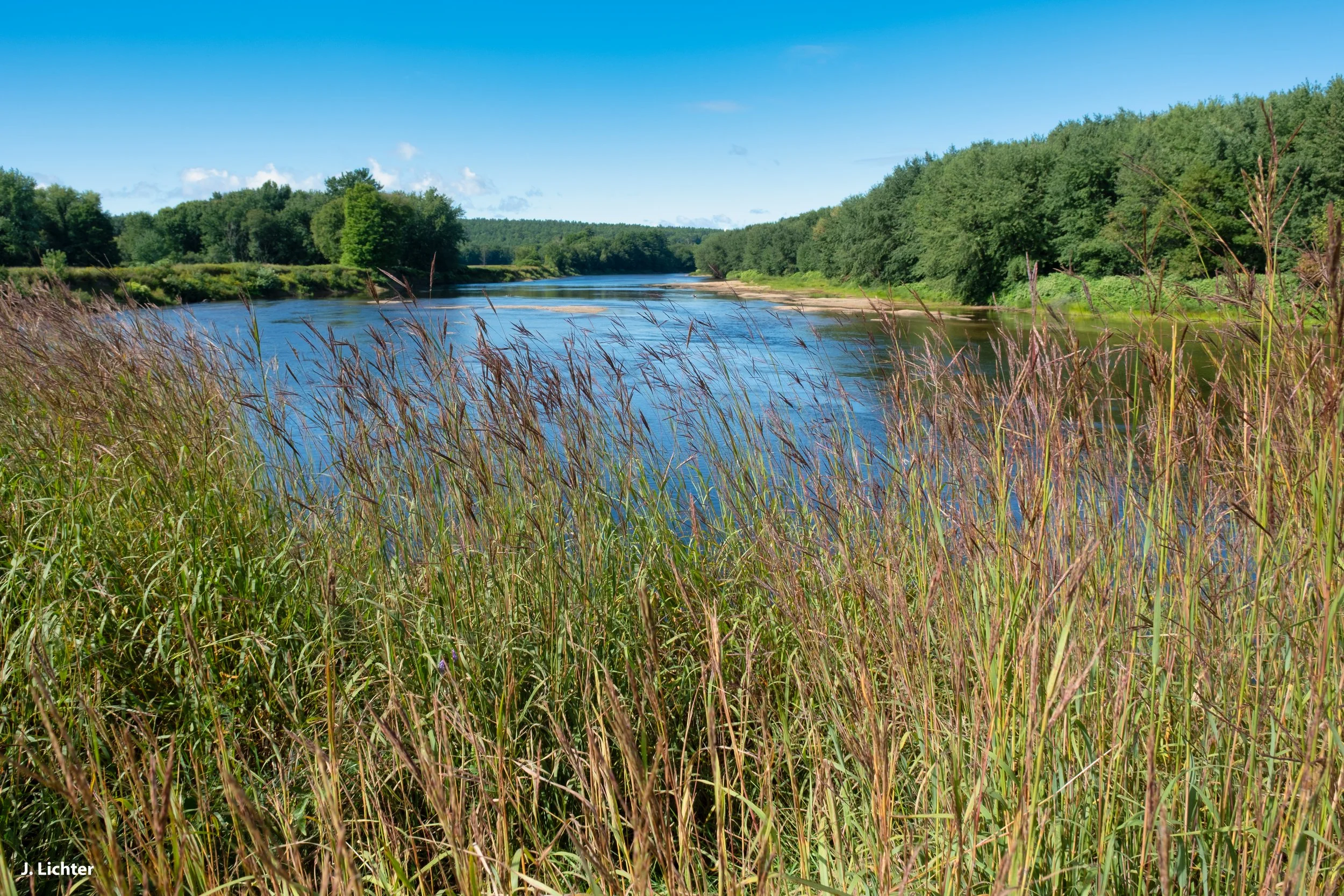 Androscoggin River.  Swain Family Farm.  Bethel, Maine.