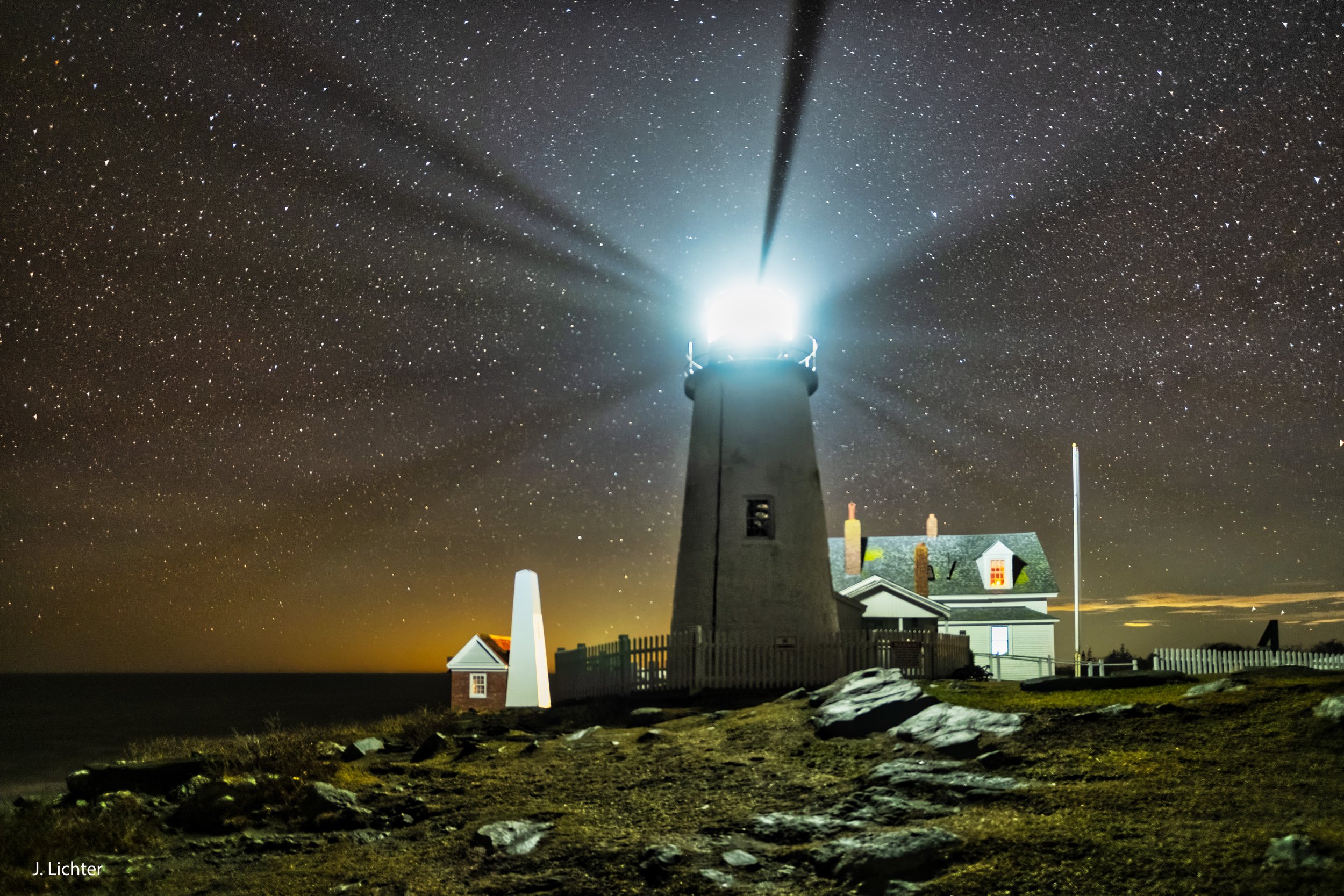 Pemaquid Point Lighthouse.  New Harbor, Maine.