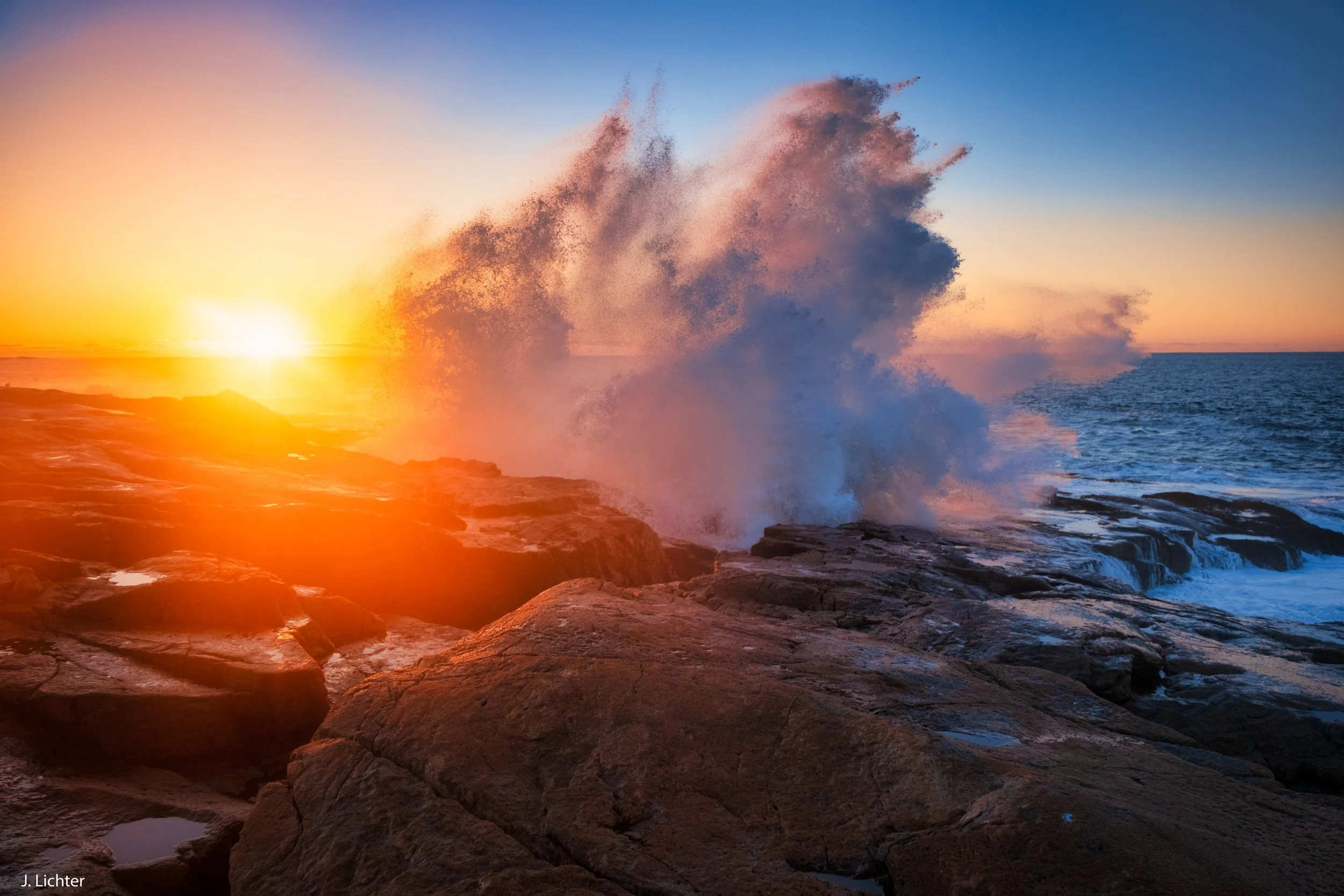 Schoodic Point.  Winter Harbor, Maine.
