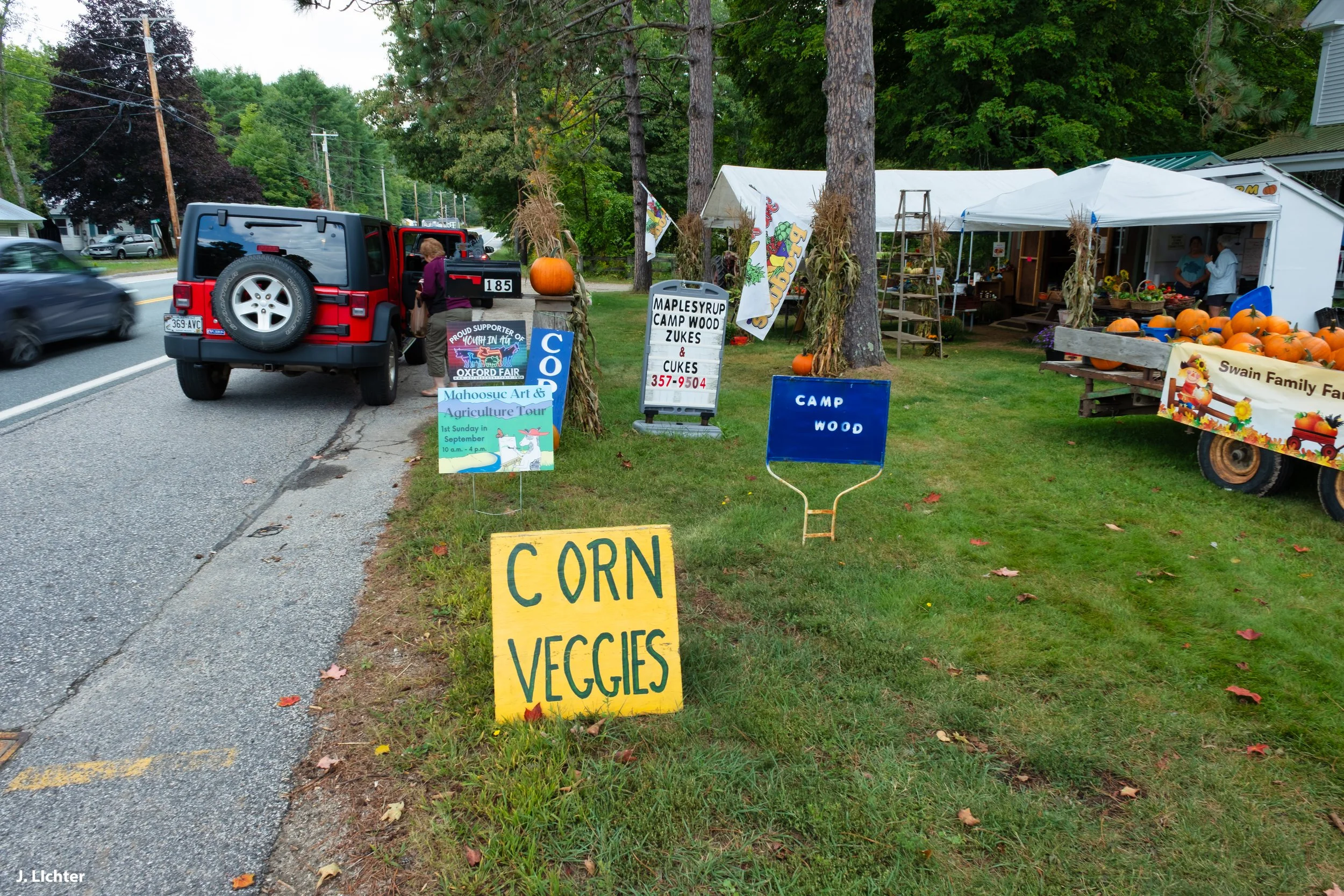 Swain Family Farm.  Bethel, Maine. 