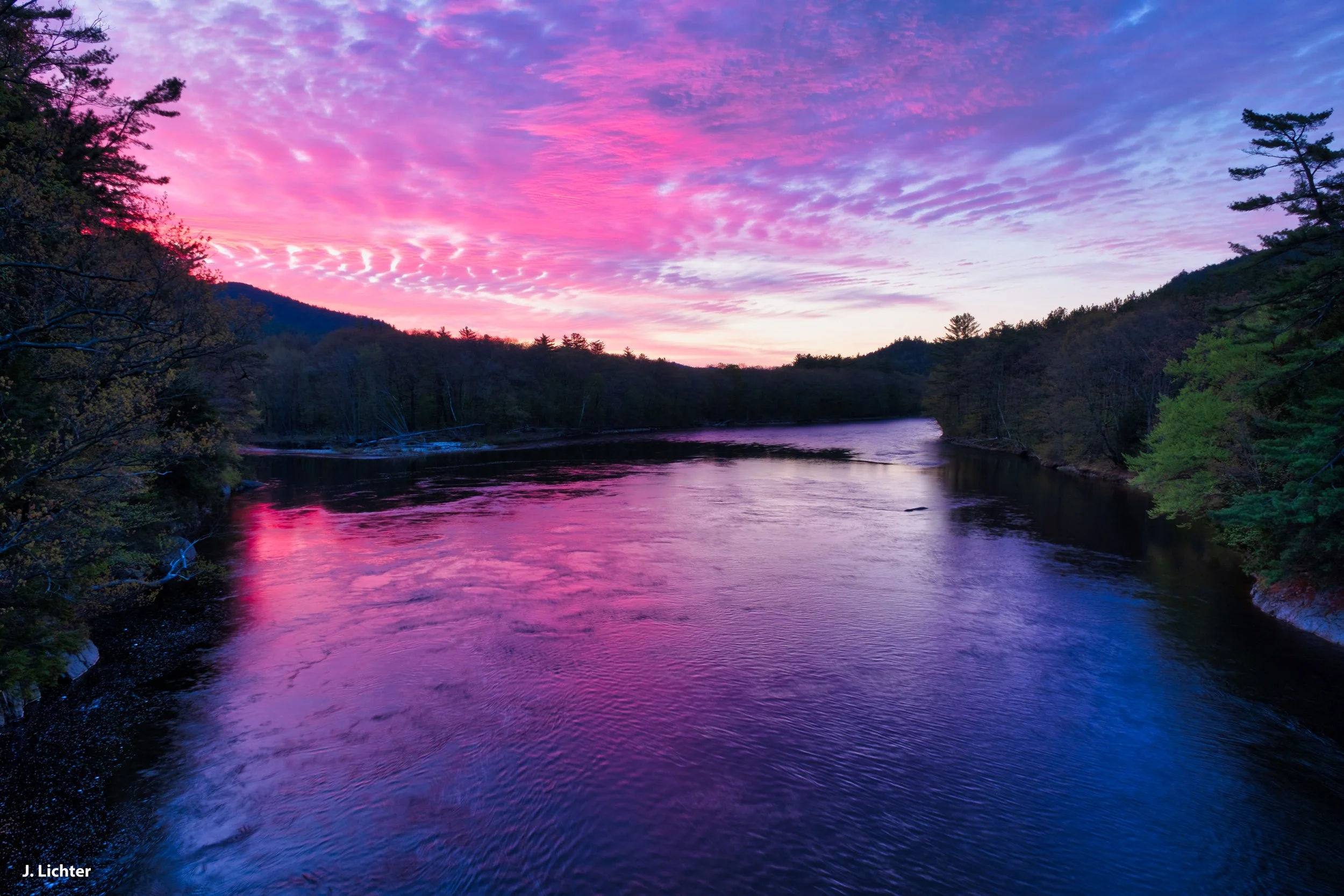 Androscoggin River.  Gilead, Maine.