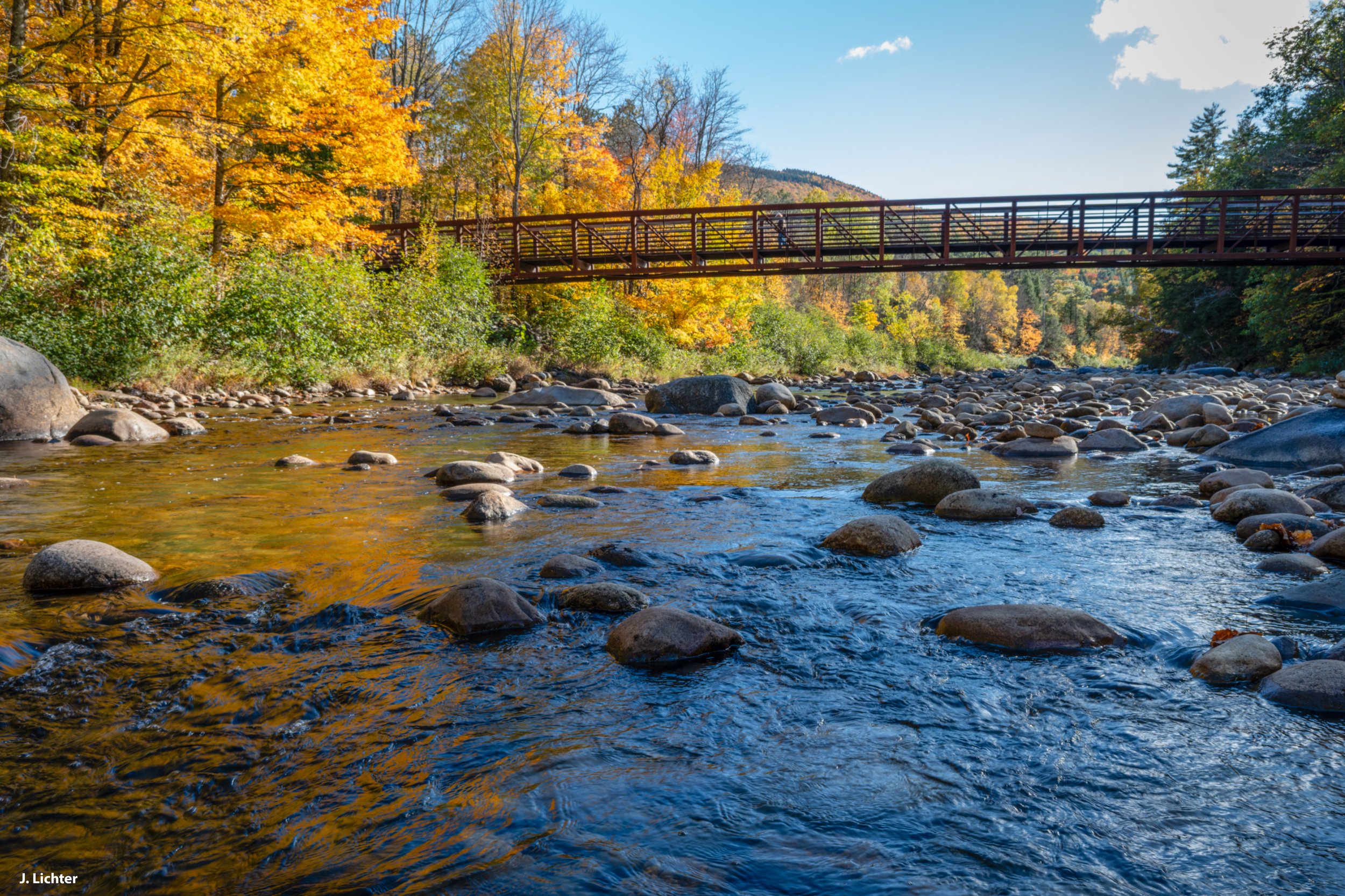 Wild River.  South of Gilead, Maine.