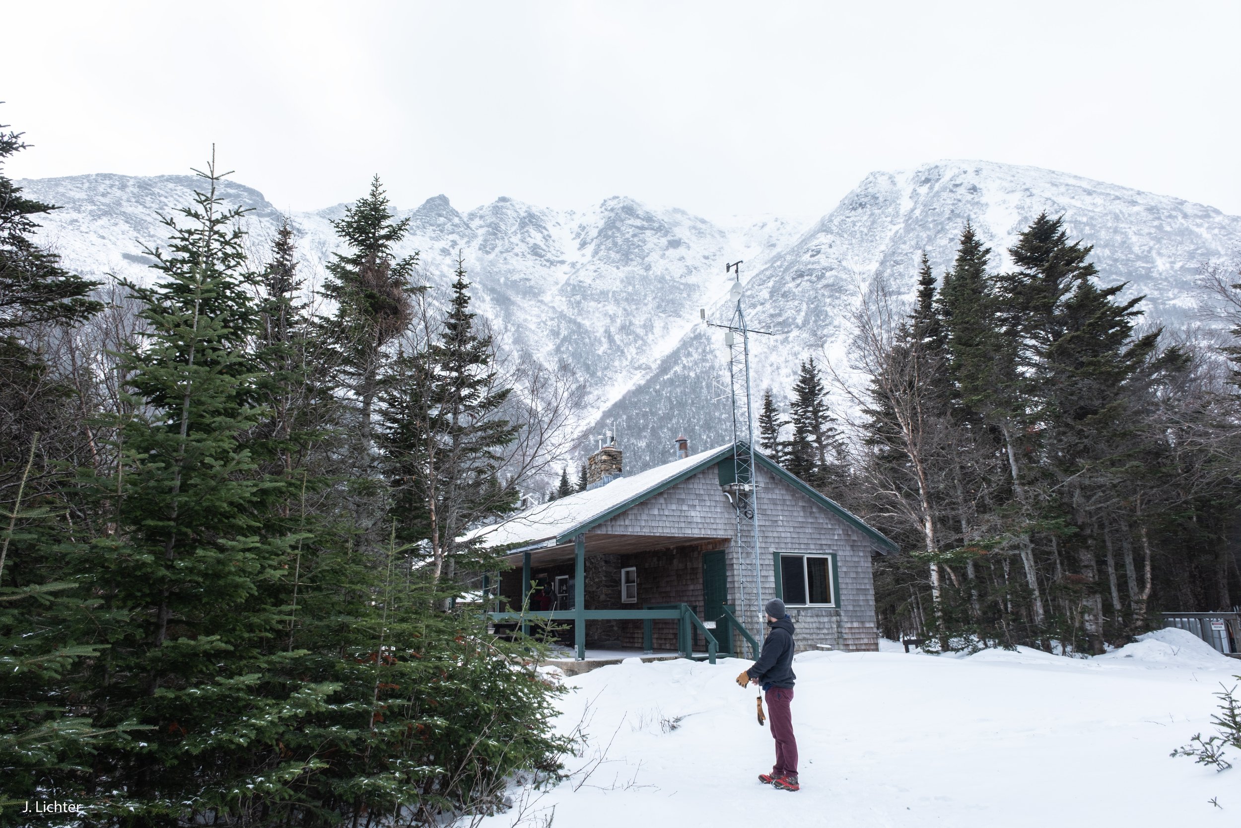Tuckermans Ravine.  Pinkham Notch, New Hampshire. 