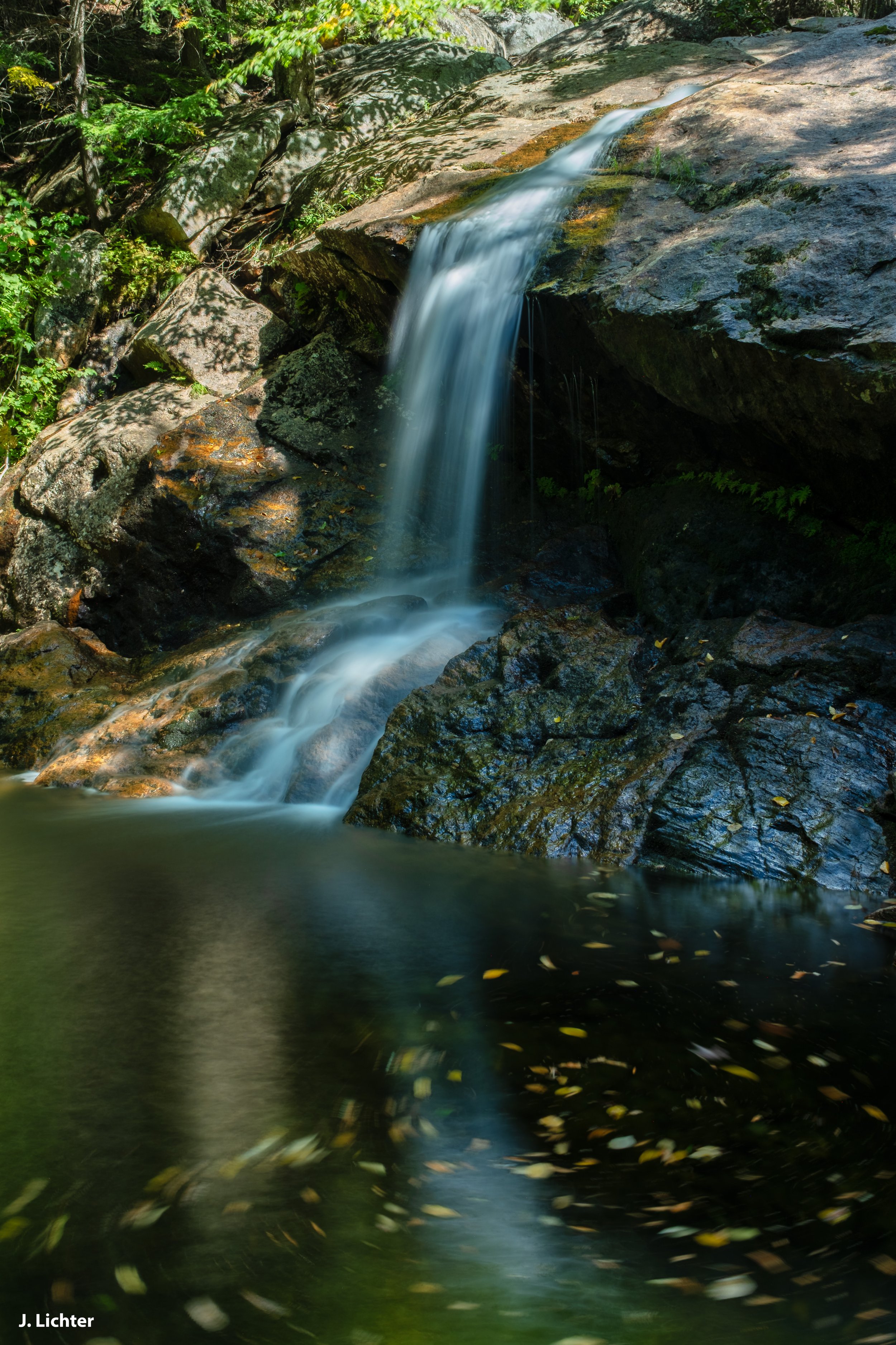 Thompson Falls.  Pinkham Notch, NH.
