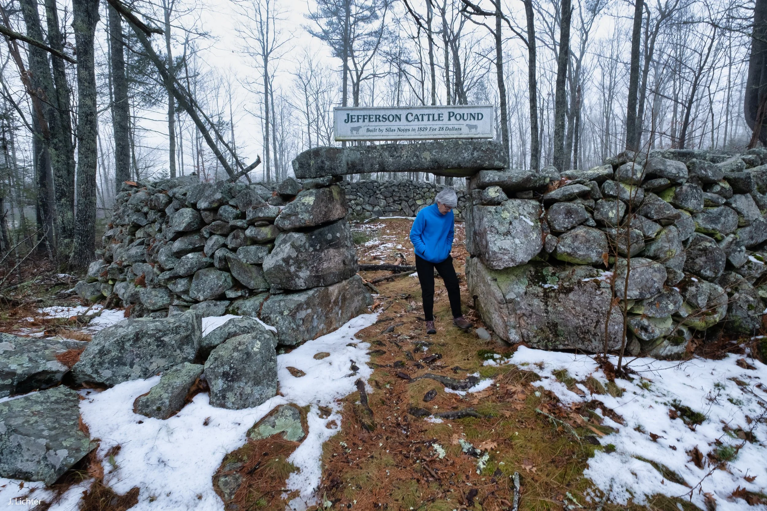 Jefferson Cattle Pound.  Jefferson, Maine.