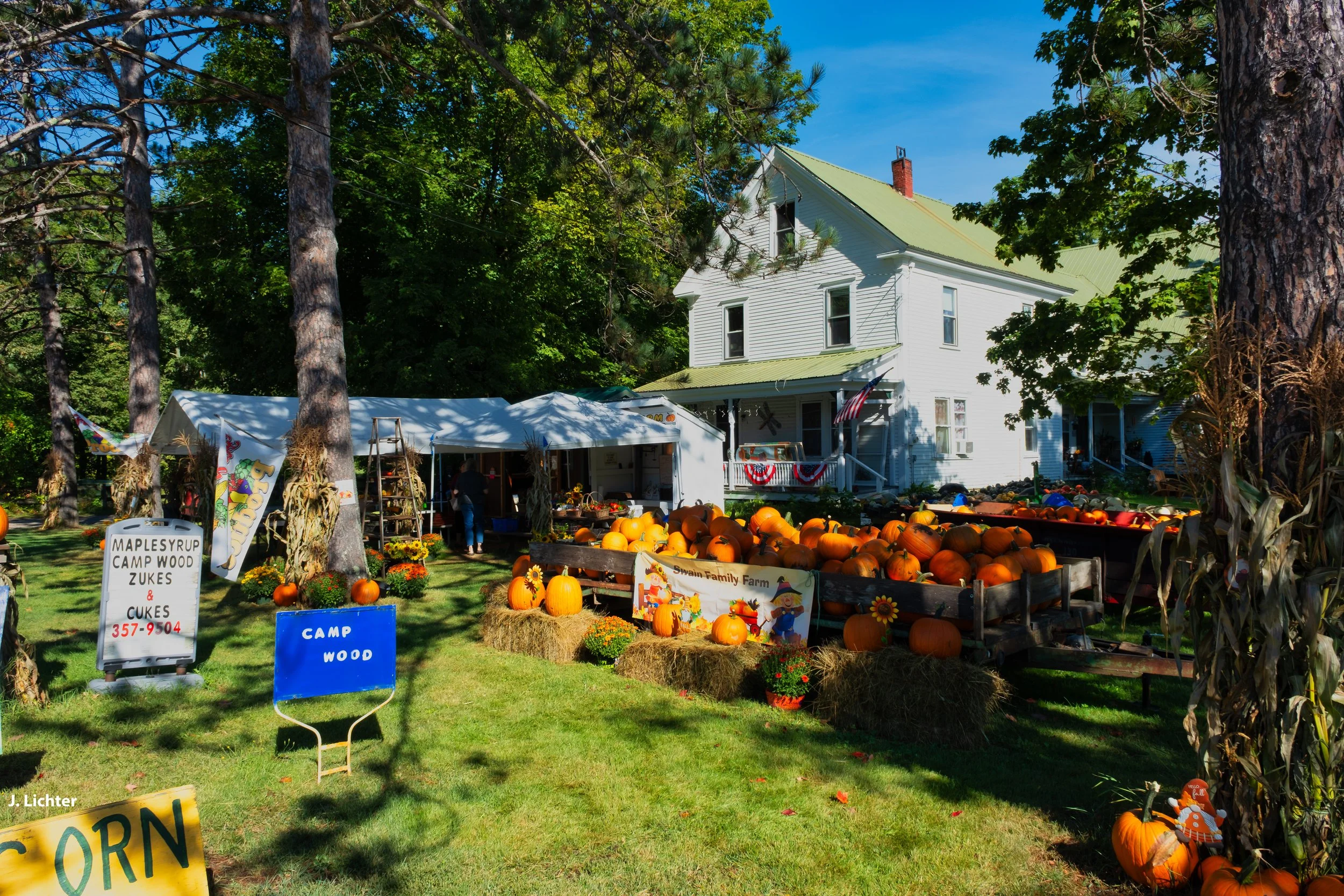 Swain Family Farm.  Bethel, Maine. 